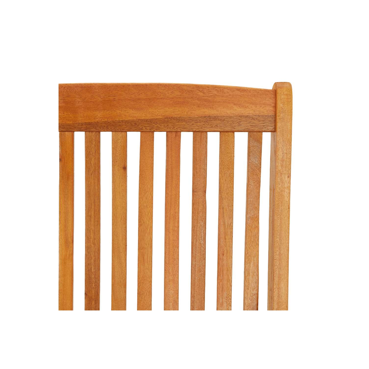 vidaXL Folding Garden Chairs 2 pcs Solid Wood Eucalyptus