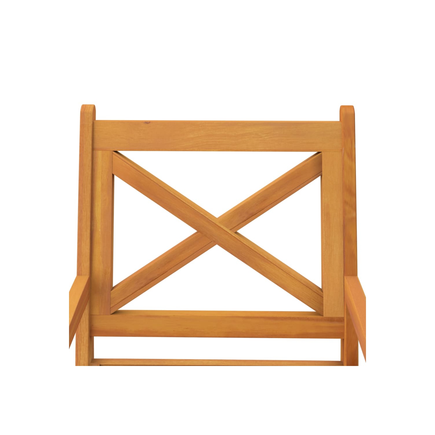 vidaXL Outdoor Dining Chairs 4 pcs Solid Wood Acacia