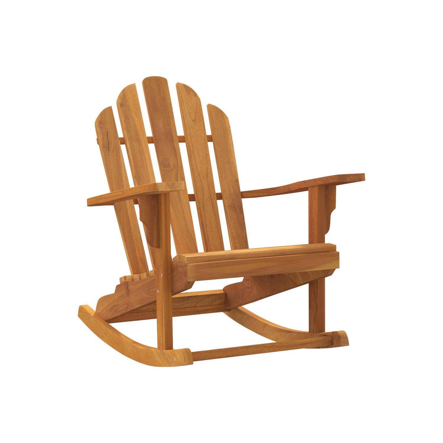 vidaXL Garden Adirondack Rocking Chair 79x100x103 cm Solid Wood Teak