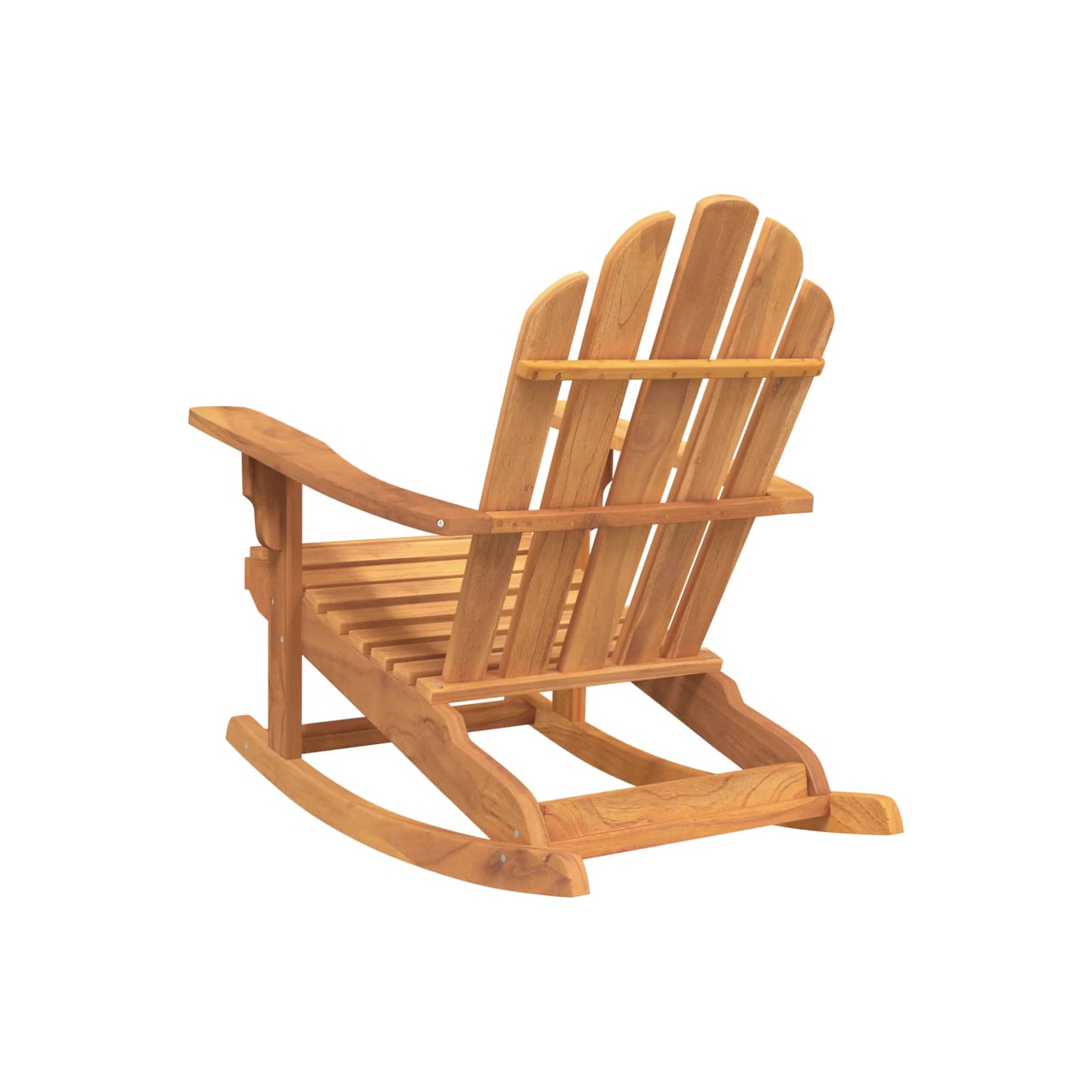 vidaXL Garden Adirondack Rocking Chair 79x100x103 cm Solid Wood Teak