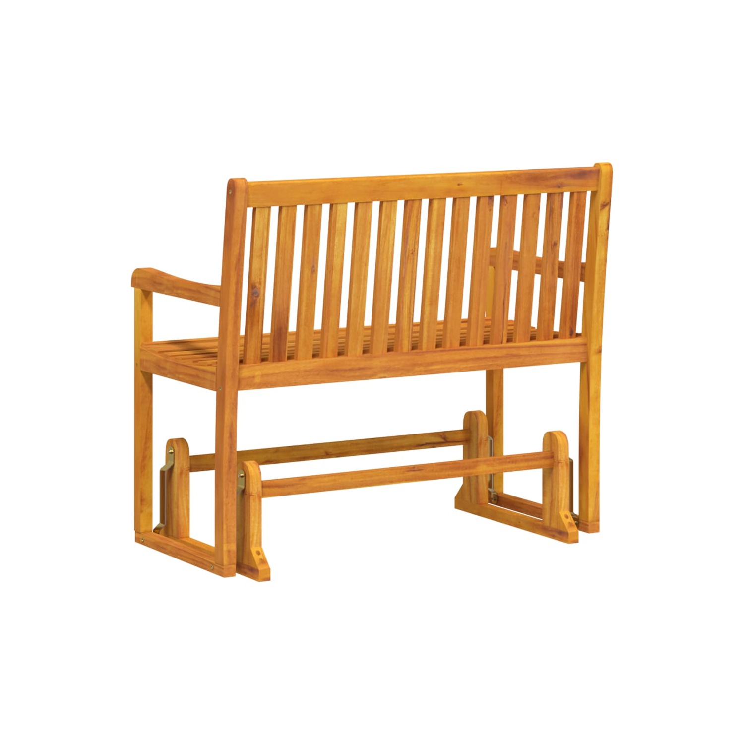 vidaXL Garden Swing Bench 110 cm Solid Acacia Wood