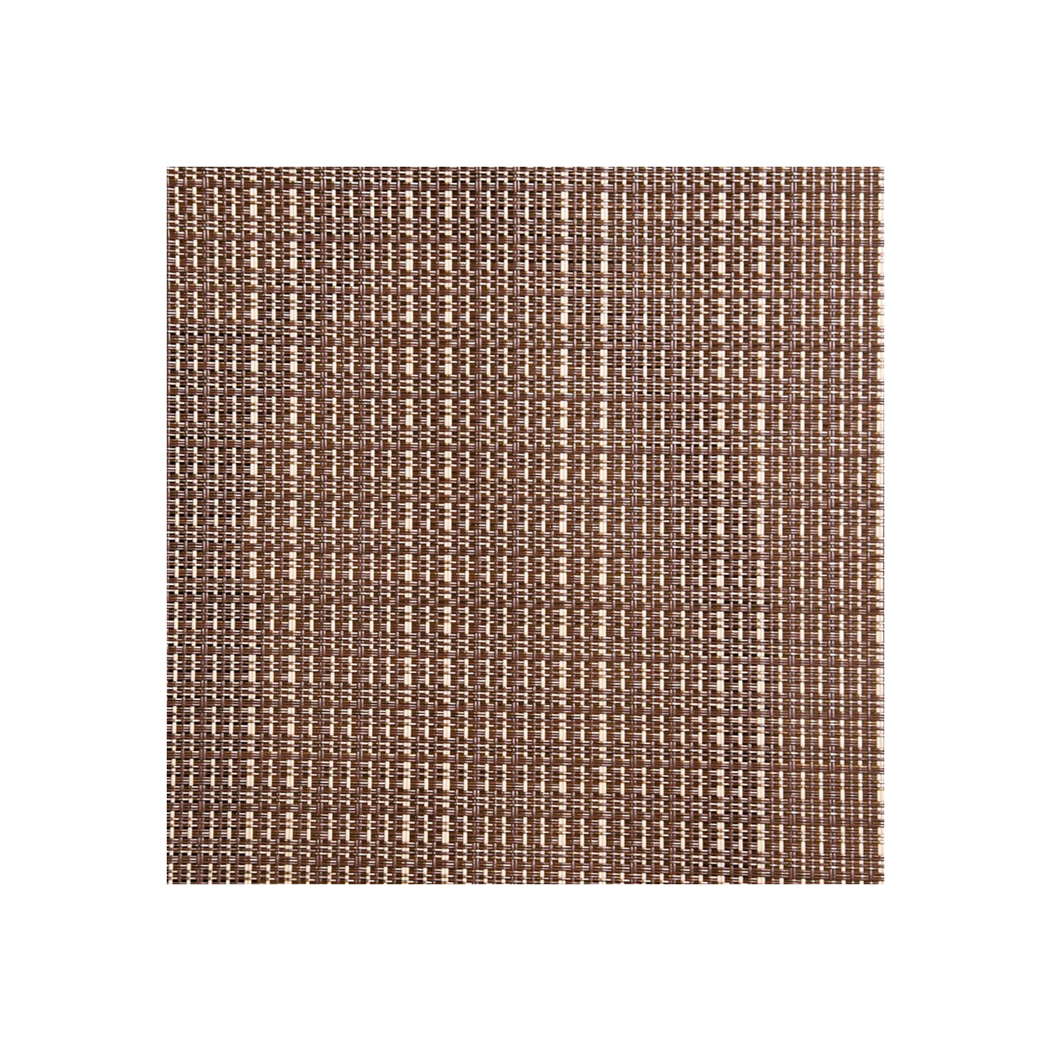 Chaises pivotantes de jardin vidaXL 2 pièces Textilene et Steel Brown