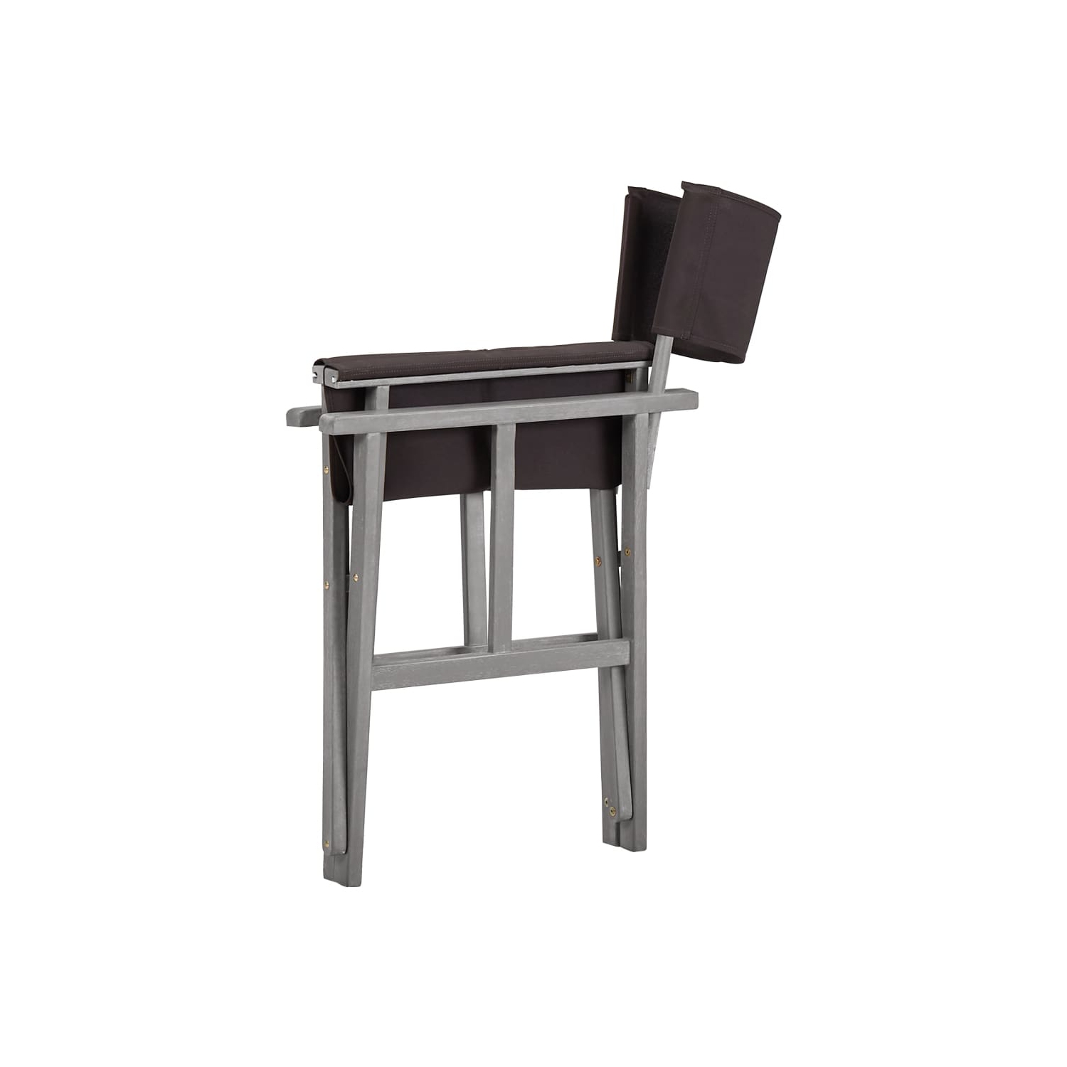 Chaises de réalisateur vidaXL 2 pièces en bois d'acacia massif