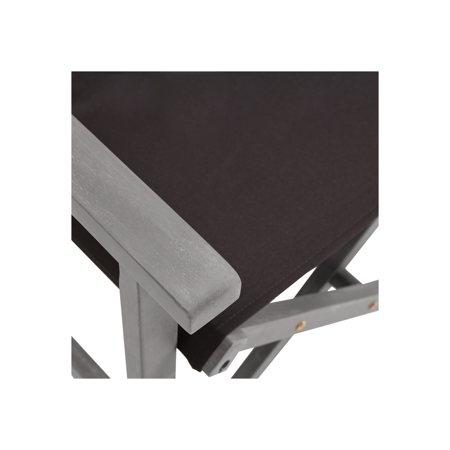 Chaises de réalisateur vidaXL 2 pièces en bois d'acacia massif