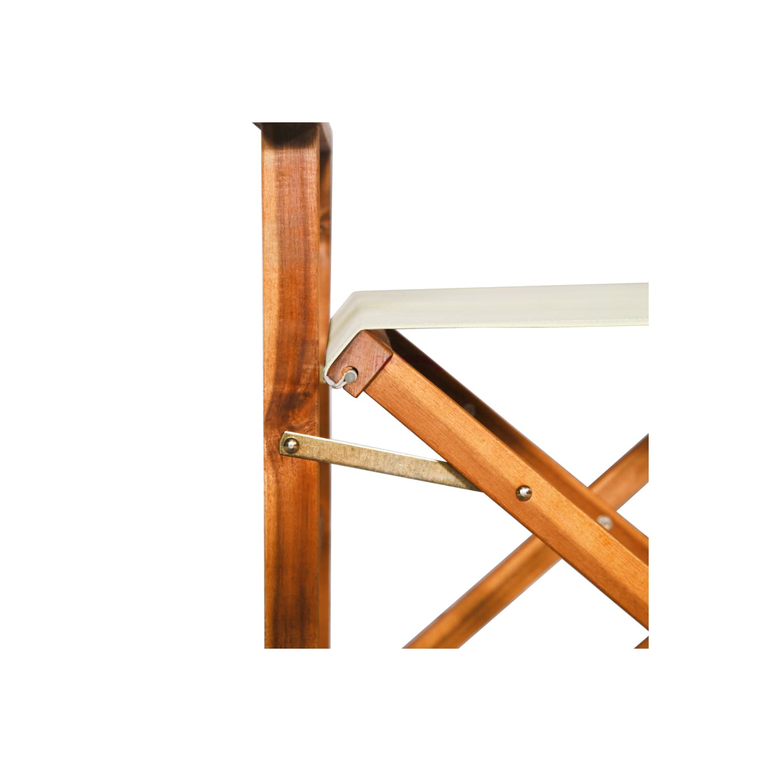 Chaises de réalisateur vidaXL 2 pièces en bois d'acacia massif