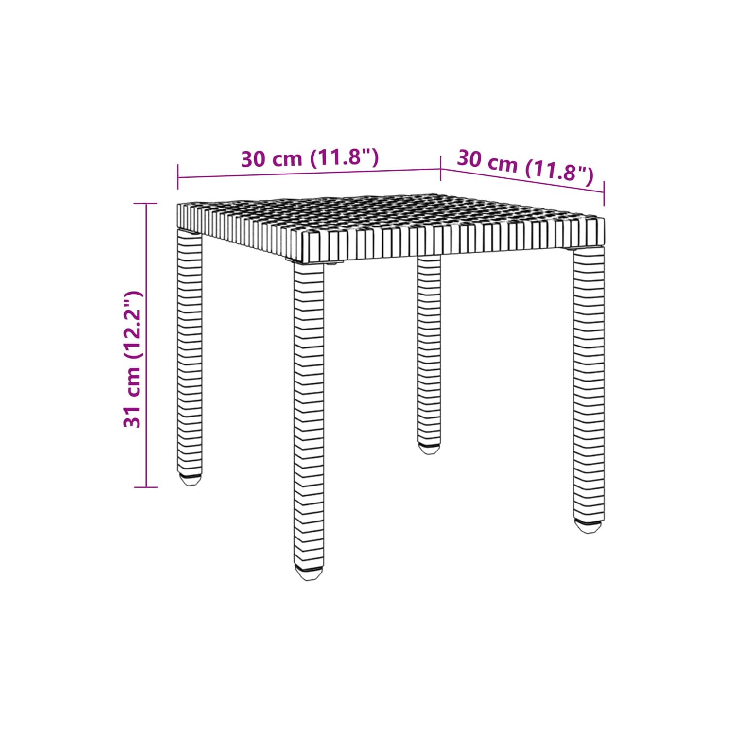 vidaXL Sun Loungers 2 pcs with Table Poly Rattan Grey
