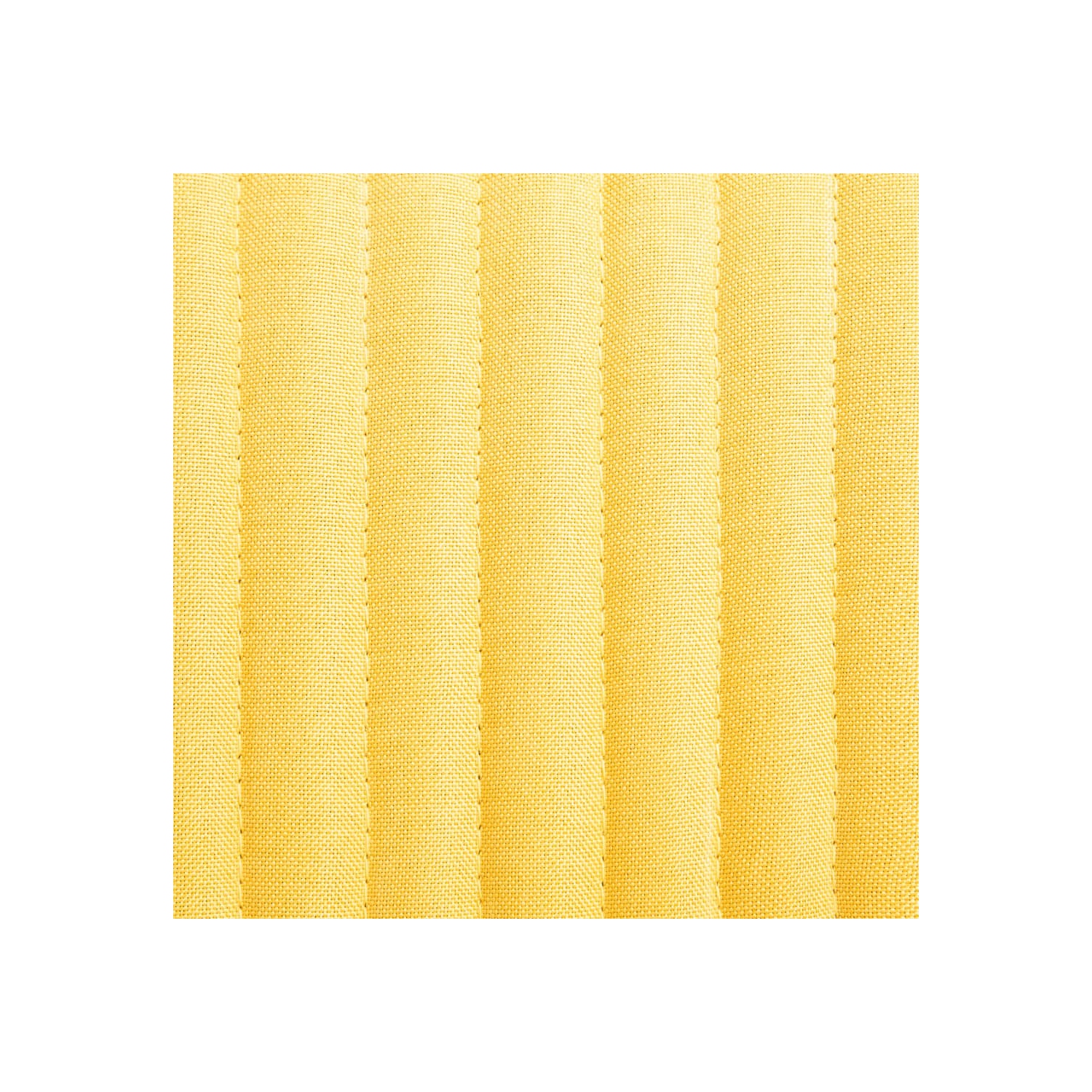 vidaXL Dining Chairs 4 pcs Yellow Fabric