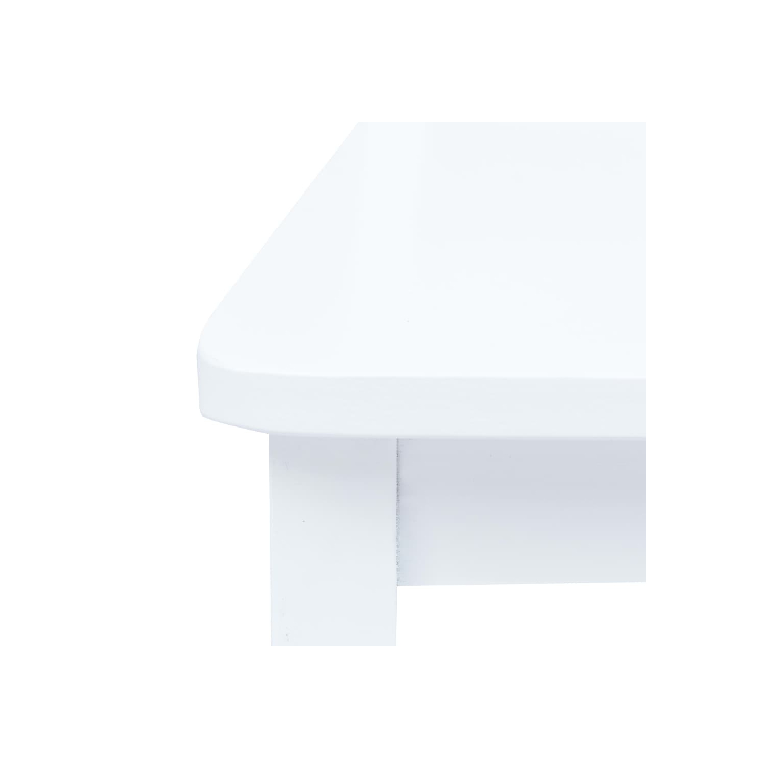 vidaXL Dining Chairs 2 pcs White Solid Rubber Wood