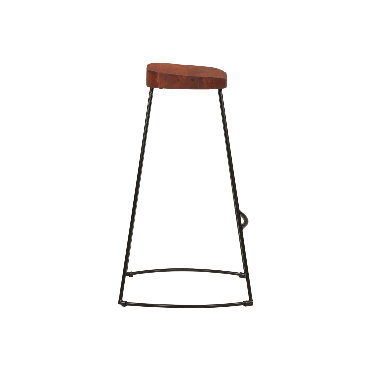 vidaXL Gavin Bar Stools 2 pcs 50x40x78 cm Solid Wood Mango