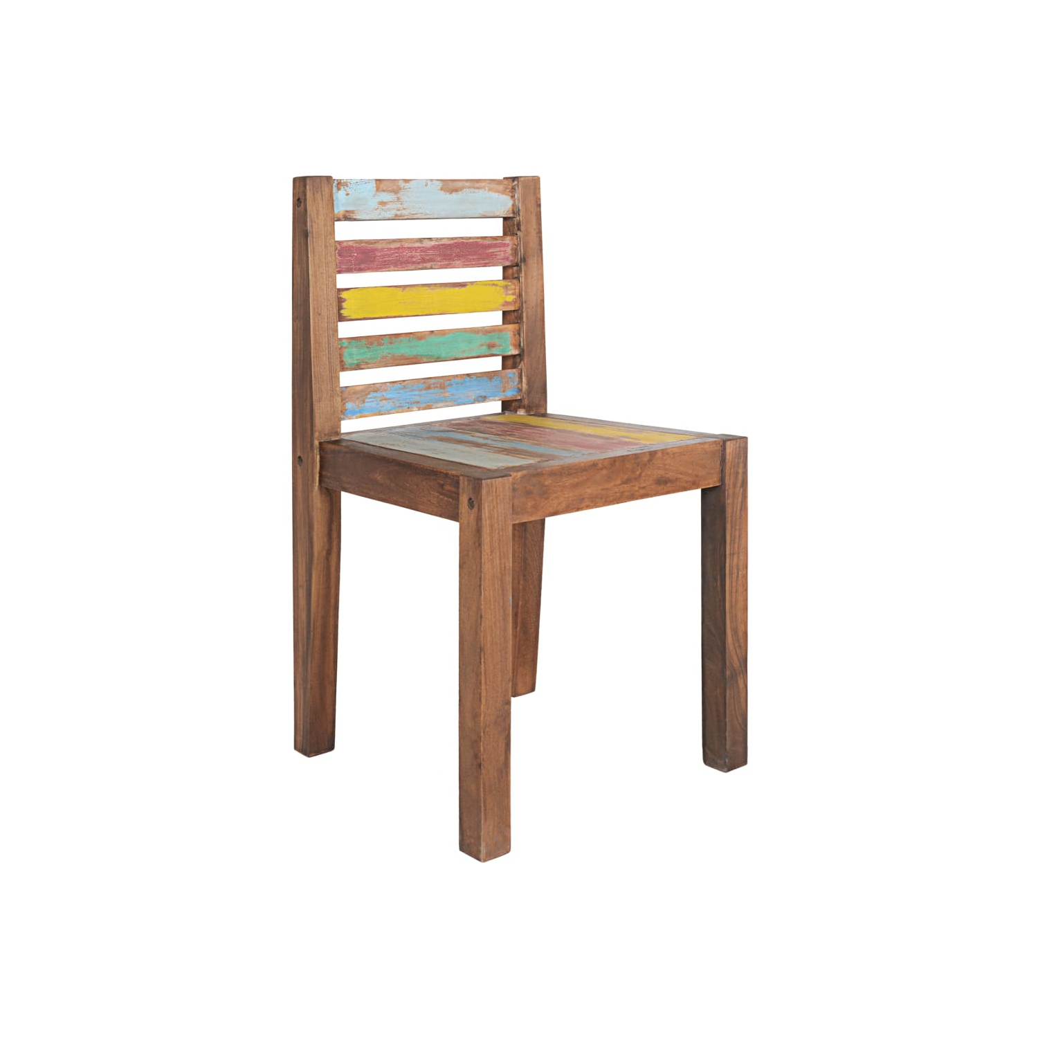 vidaXL Dining Chairs 2 pcs Solid Reclaimed Wood