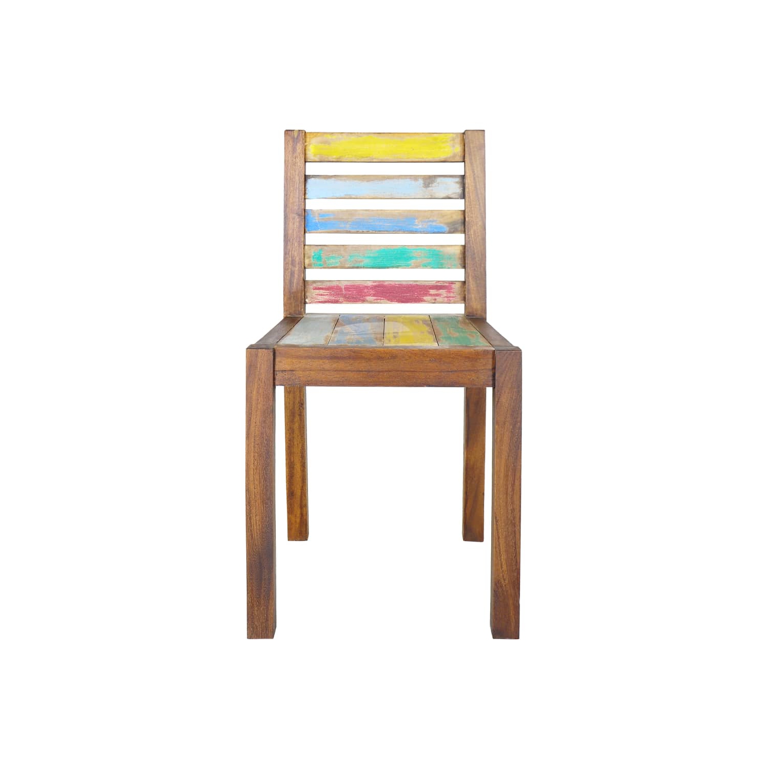 vidaXL Dining Chairs 2 pcs Solid Reclaimed Wood