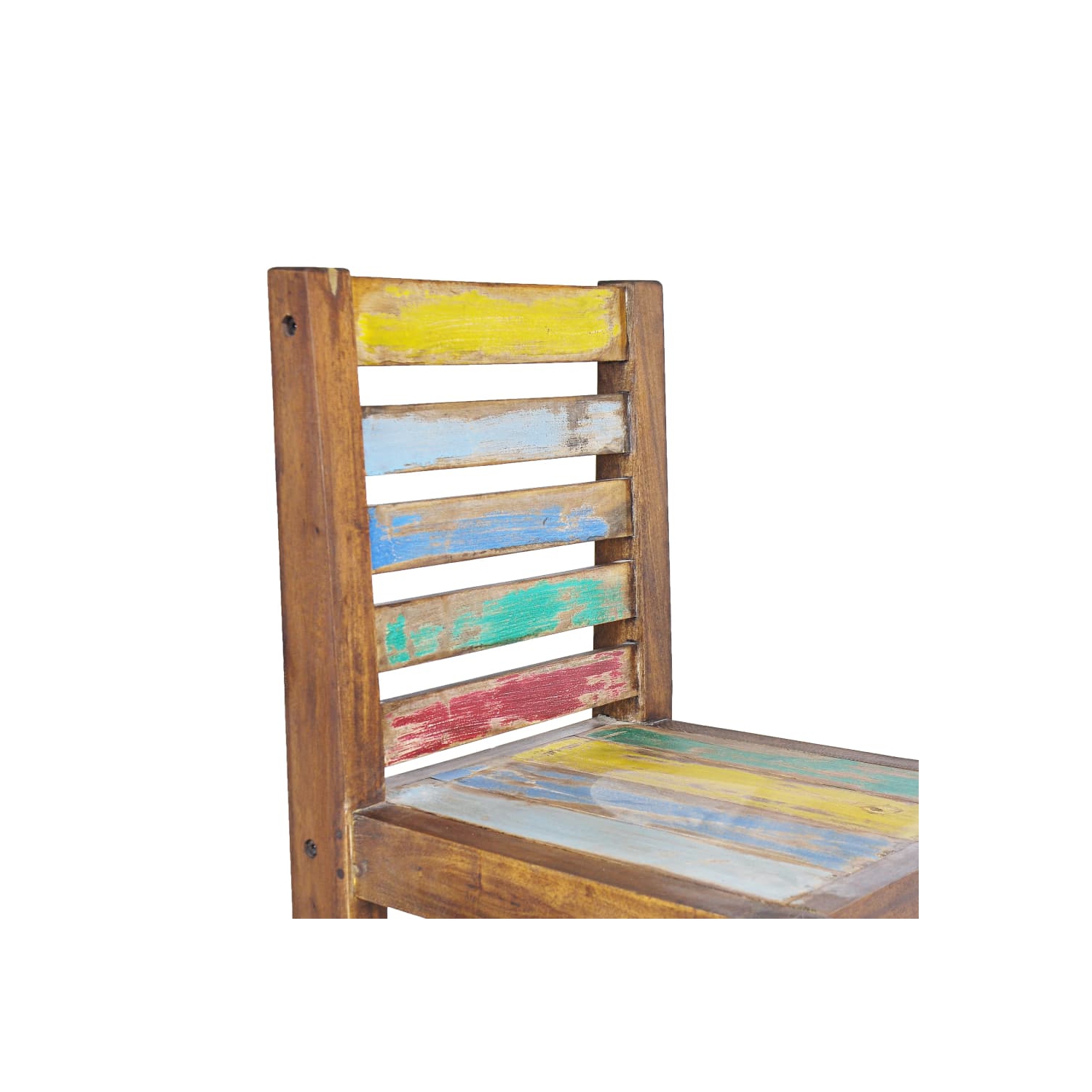 vidaXL Dining Chairs 2 pcs Solid Reclaimed Wood