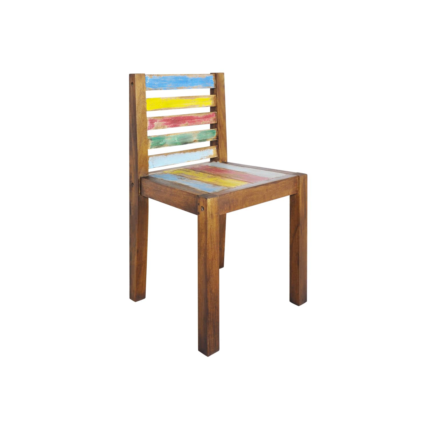vidaXL Dining Chairs 2 pcs Solid Reclaimed Wood
