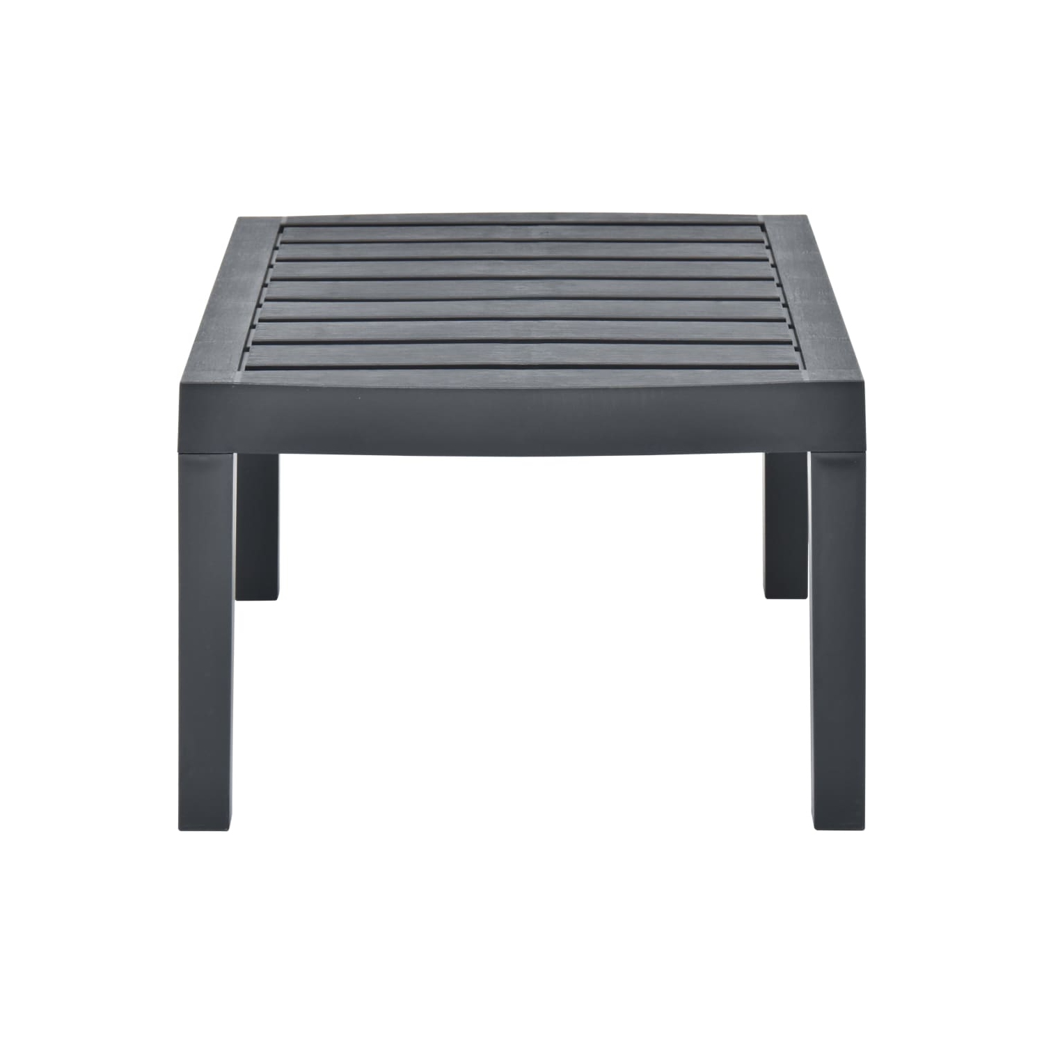 Table de jardin en plastique 78x55x38&nbsp;cm de vidaXL