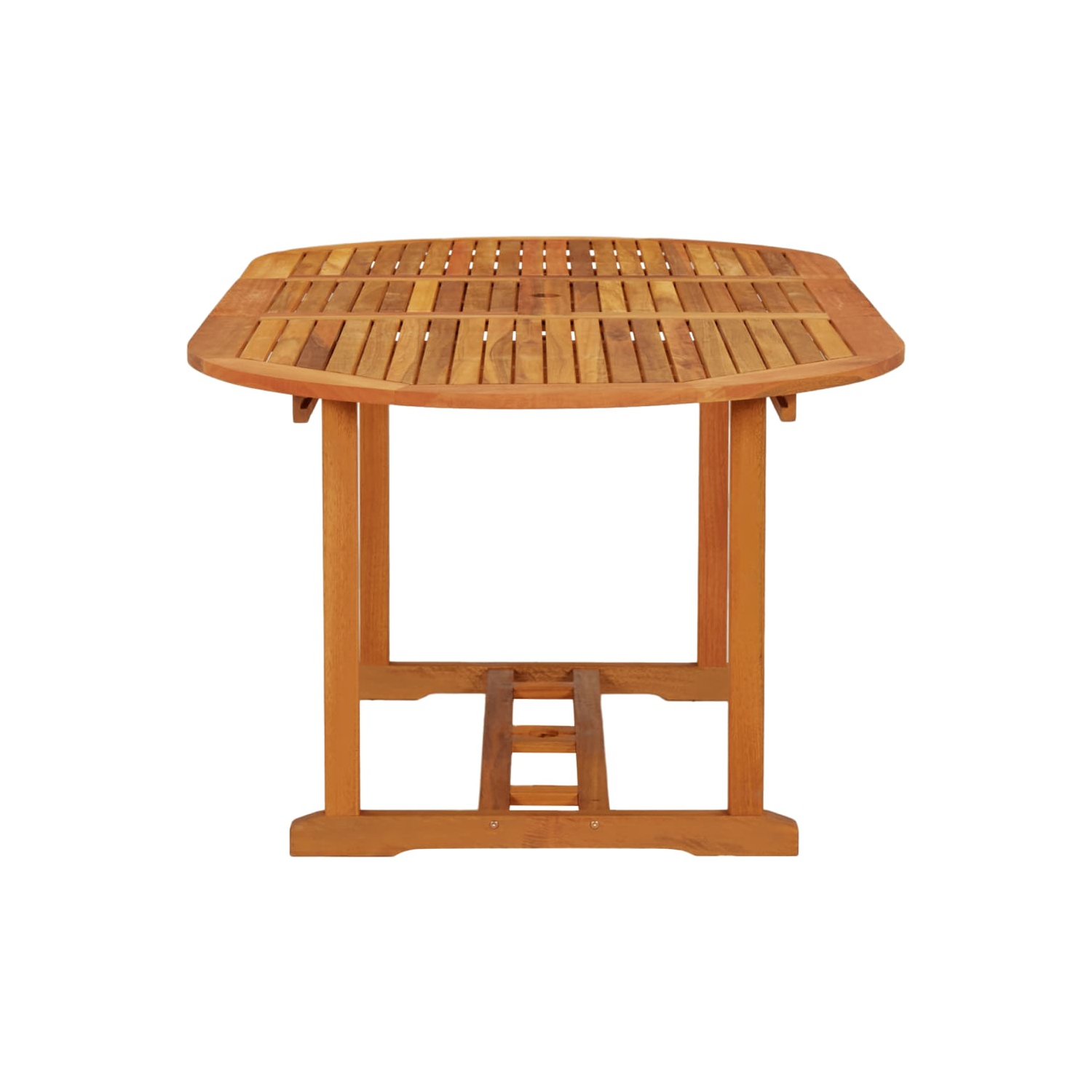 vidaXL Garden Table 200x100x75 cm Solid Wood Eucalyptus