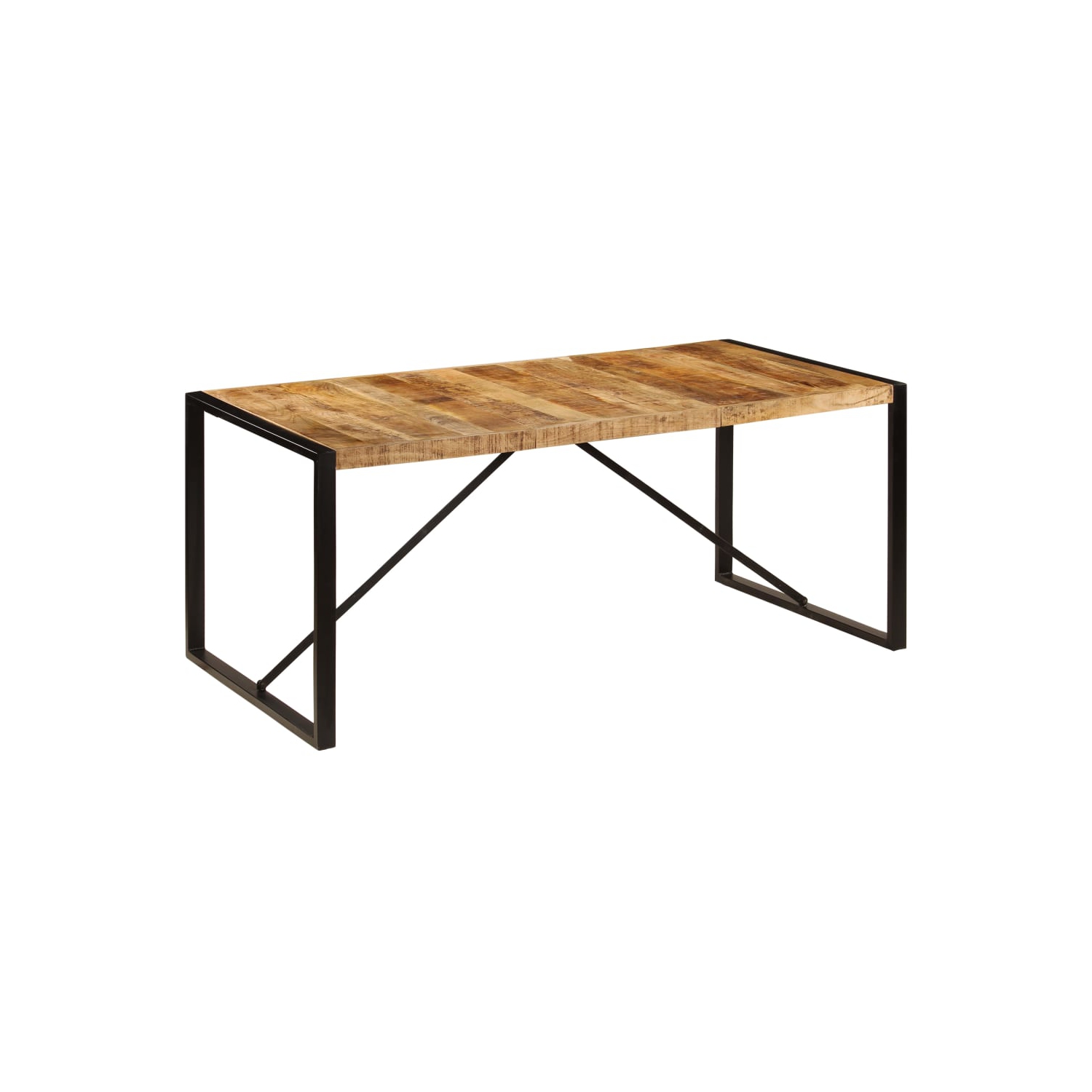 vidaXL Dining Table 70.9"x35.4"x29.5" Solid Mango Wood