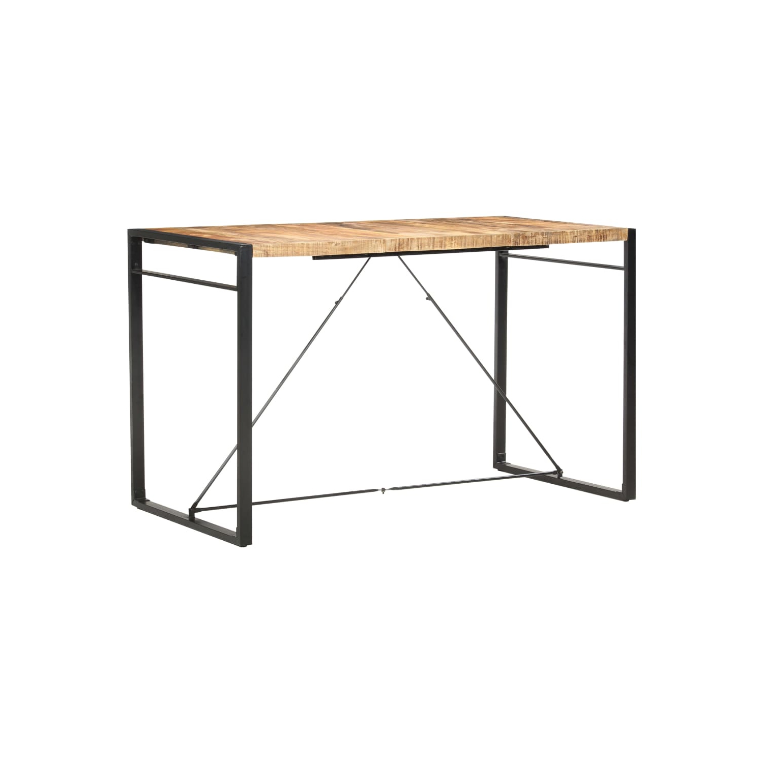 vidaXL Bar Table 180x90x110 cm Solid Mango Wood