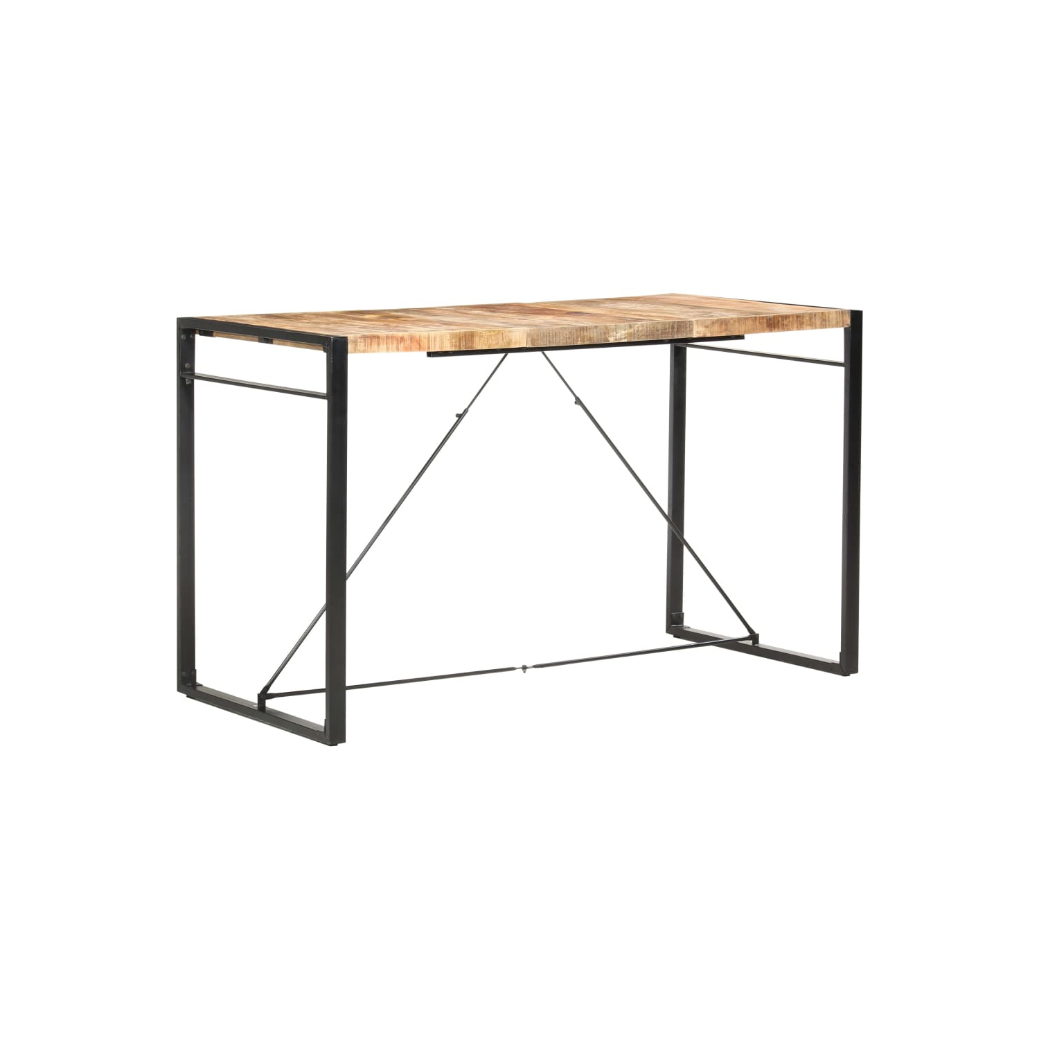 vidaXL Bar Table 180x90x110 cm Solid Mango Wood