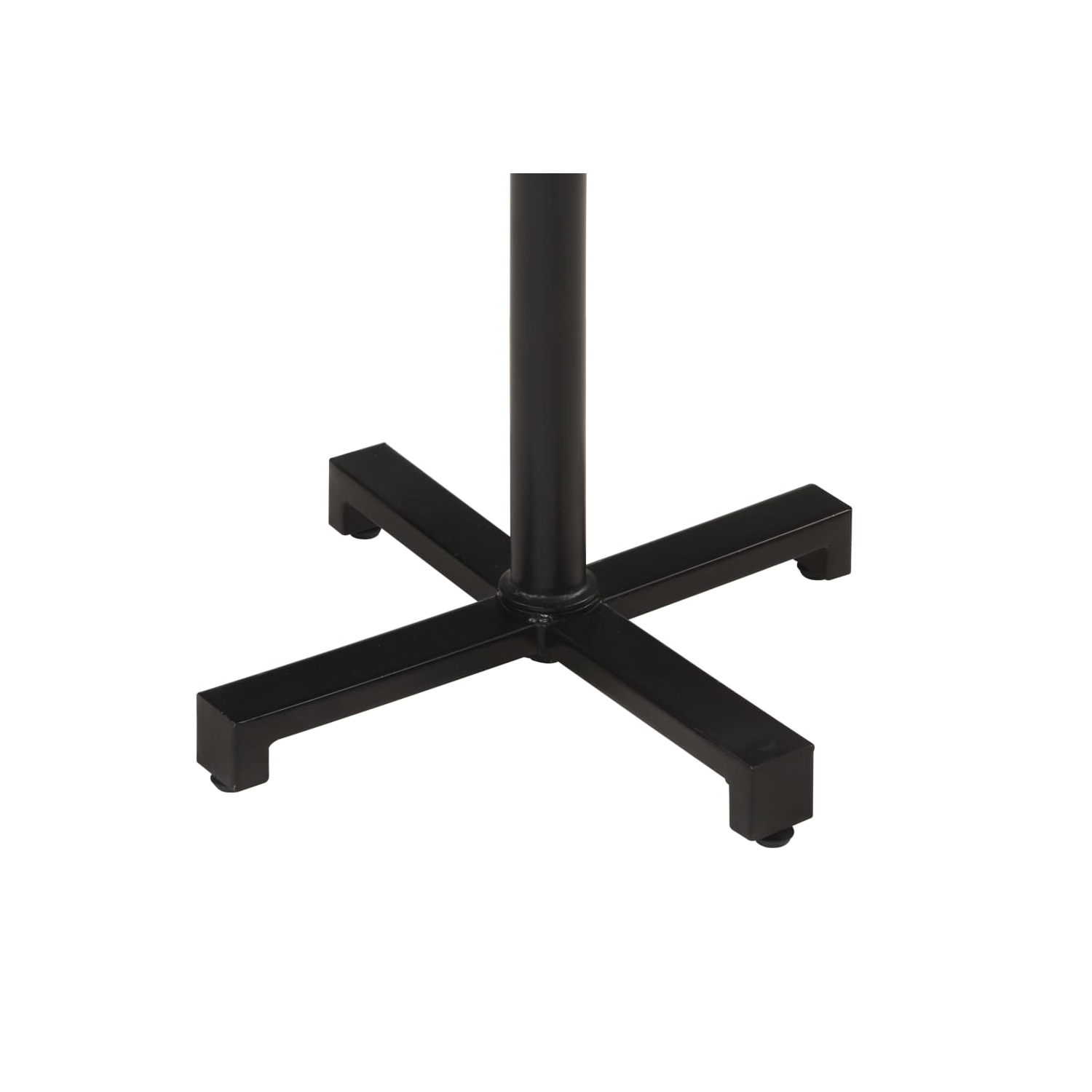 vidaXL Bistro Table Square 23.6"x23.6"x43.3" Solid Reclaimed Wood