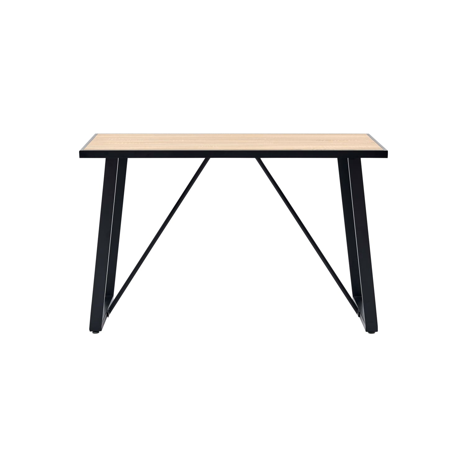 vidaXL Dining Table Oak 120x60x75 cm MDF