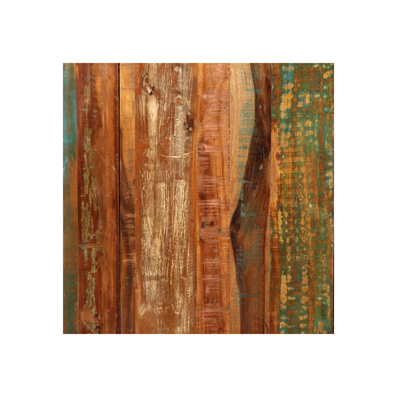 vidaXL Dining Table Solid Reclaimed Wood 70.9"