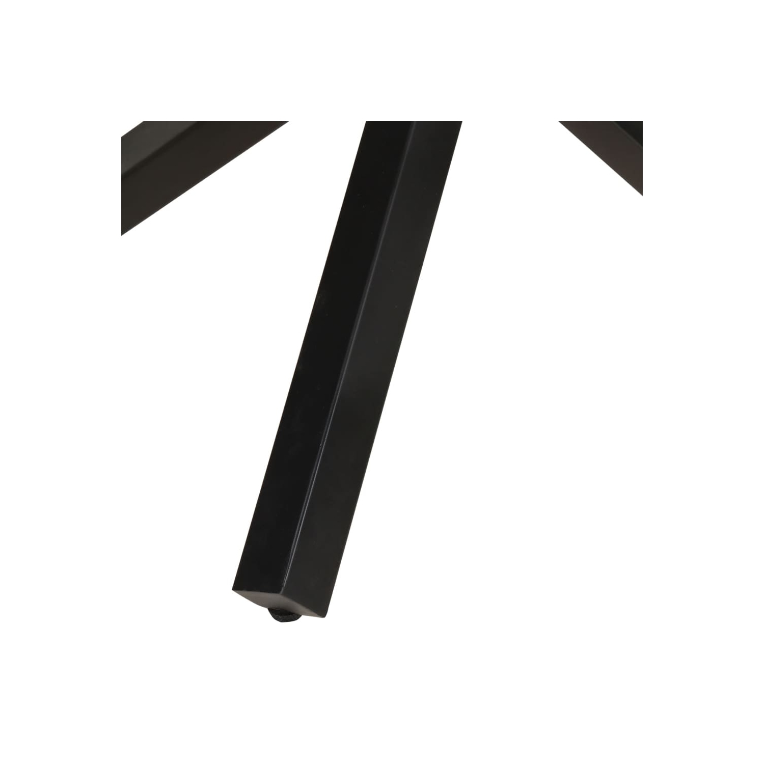 Table ronde de salle à manger en bois massif recyclé 75&nbsp;cm 100 x 100 x 100 po