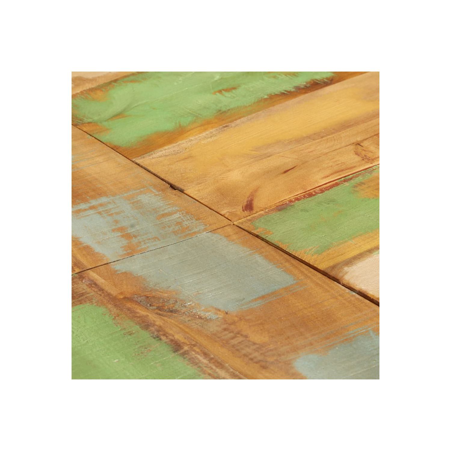 vidaXL Dining Table Round 175x75 cm Solid Reclaimed Wood