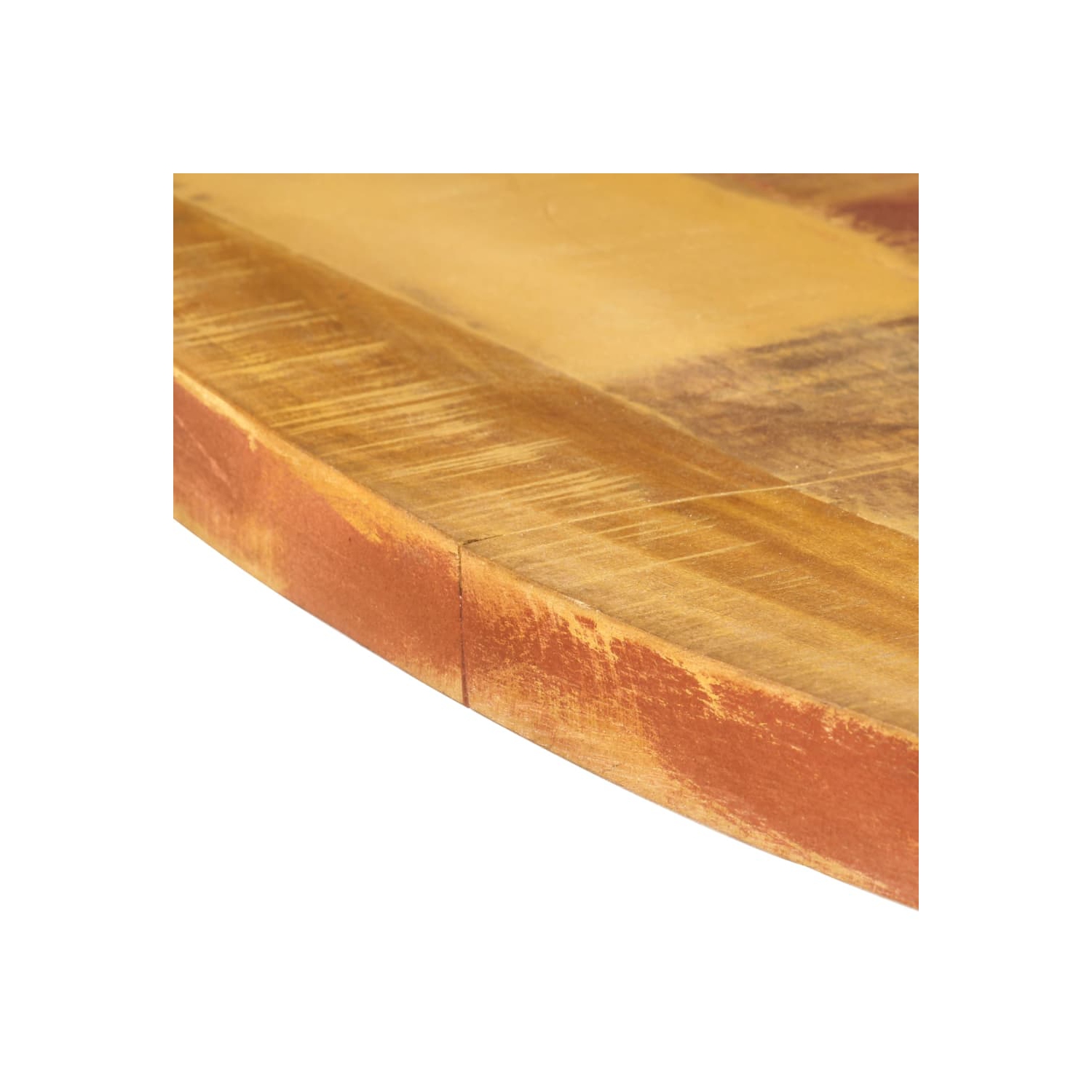 vidaXL Dining Table Round 175x75 cm Solid Reclaimed Wood