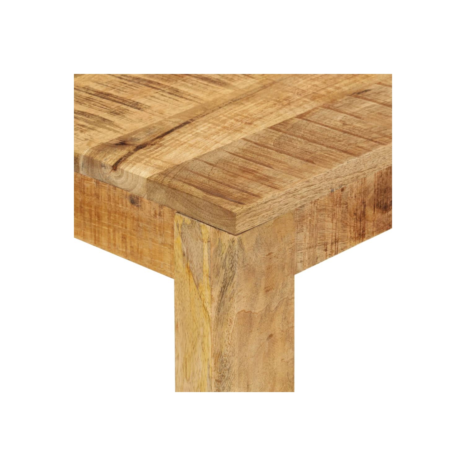 vidaXL Dining Table 110x55x76 cm Solid Wood Mango