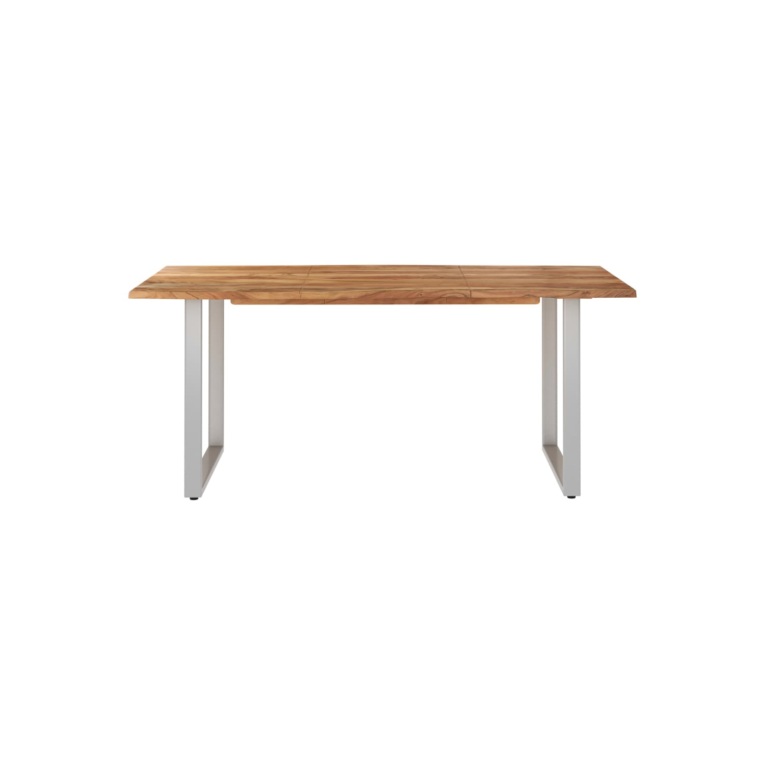vidaXL Dining Table 70.9"x35.4"x29.9" Solid Acacia Wood