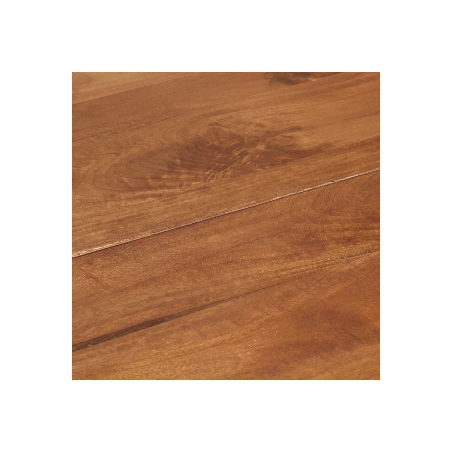 vidaXL Dining Table Round 110x76 cm Solid Mango Wood