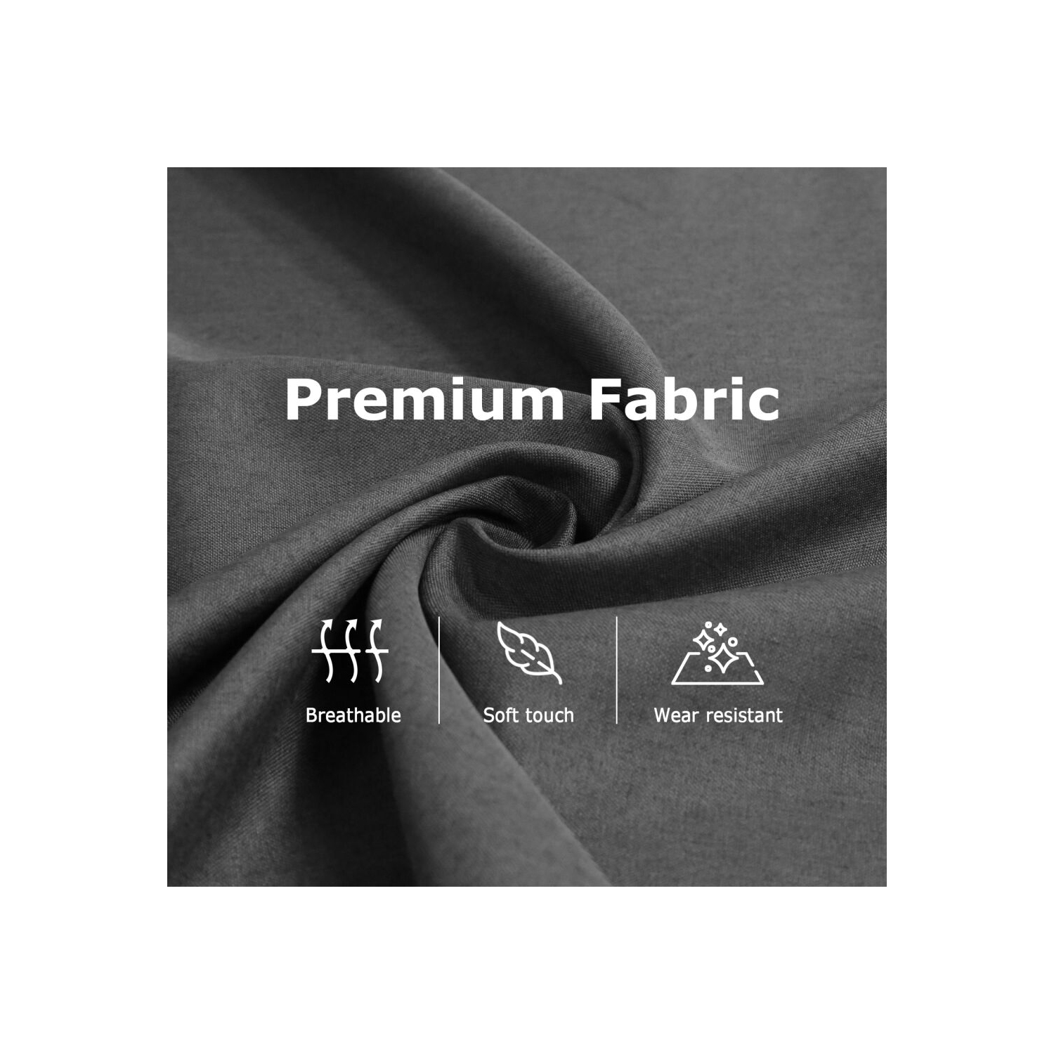 Fauteuil inclinable en tissu gris pâle vidaXL