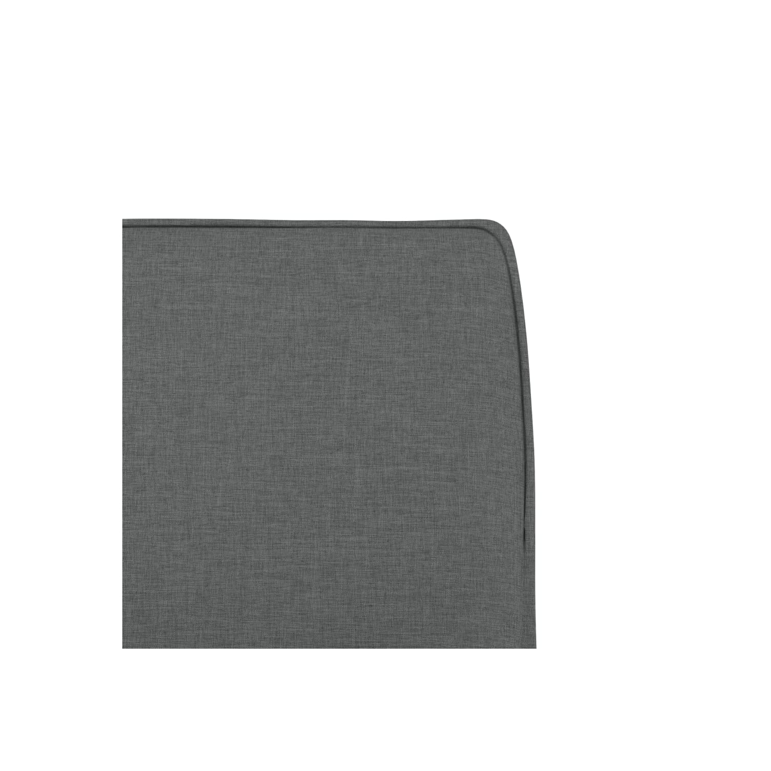 vidaXL Lounge Chair Dark Grey 52x75x76 cm Fabric