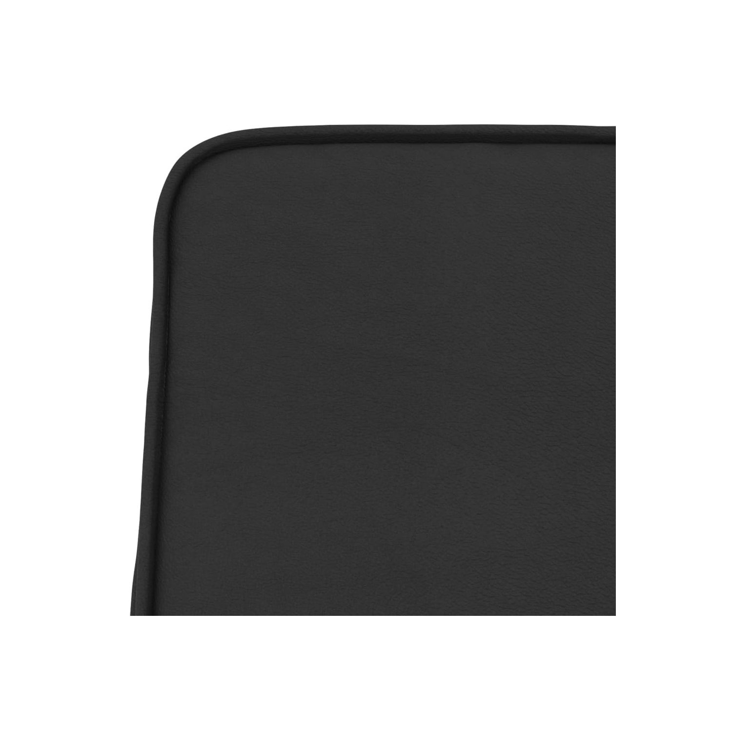 vidaXL Lounge Chair Black 54x75x76 cm Faux Leather