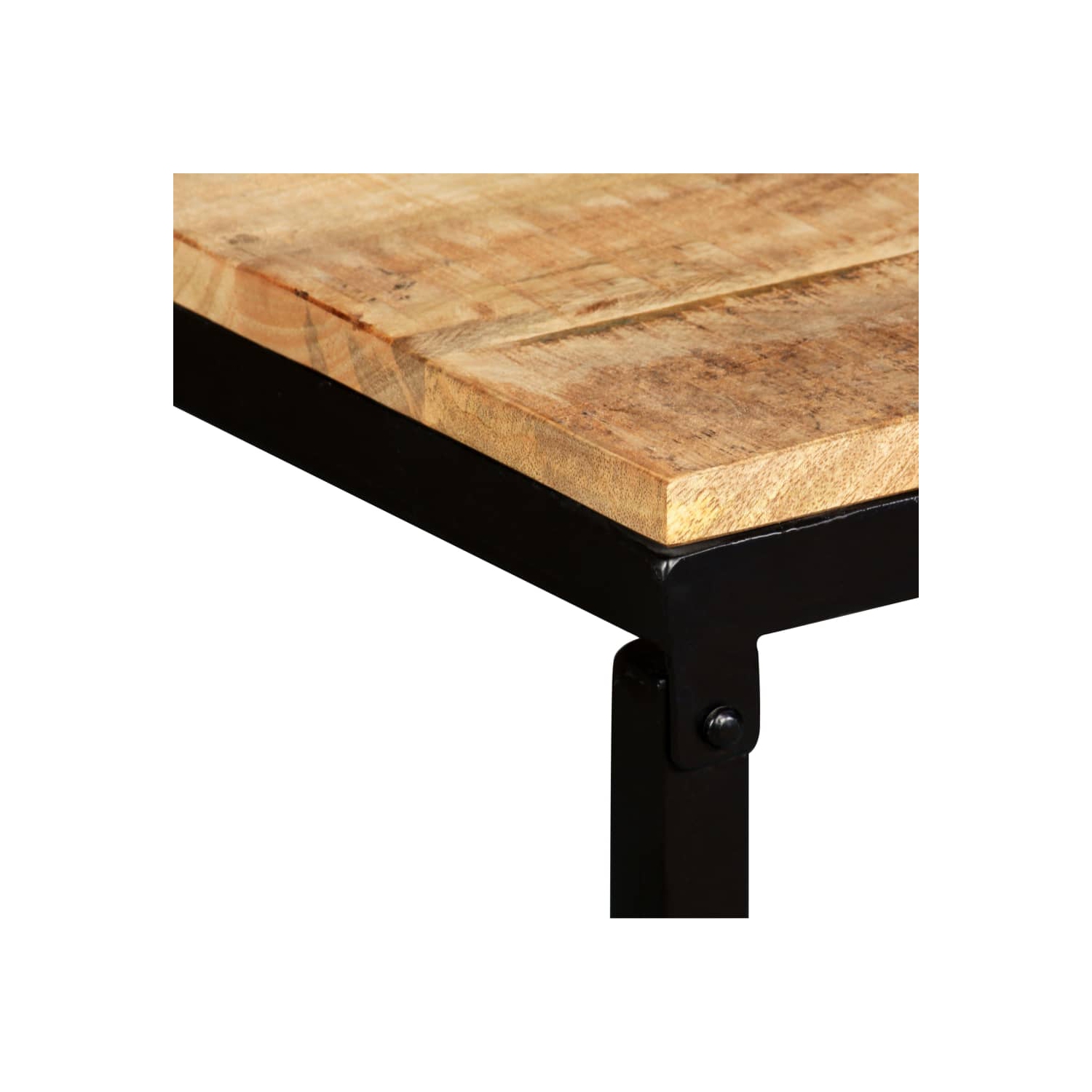 vidaXL Bench Solid Mango Wood 110x35x45 cm