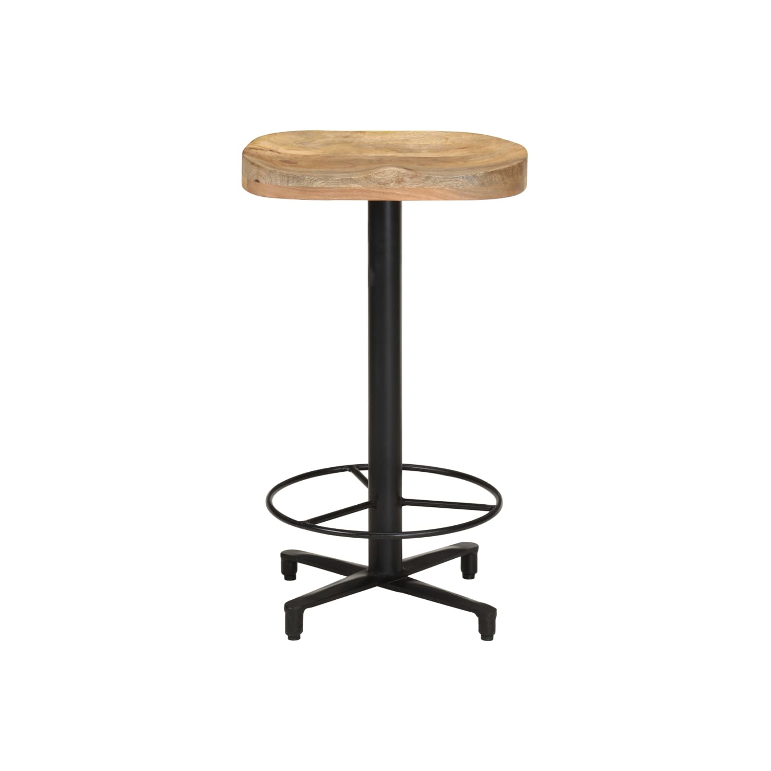 vidaXL Bar Stools 2 pcs 66 cm Solid Mango Wood