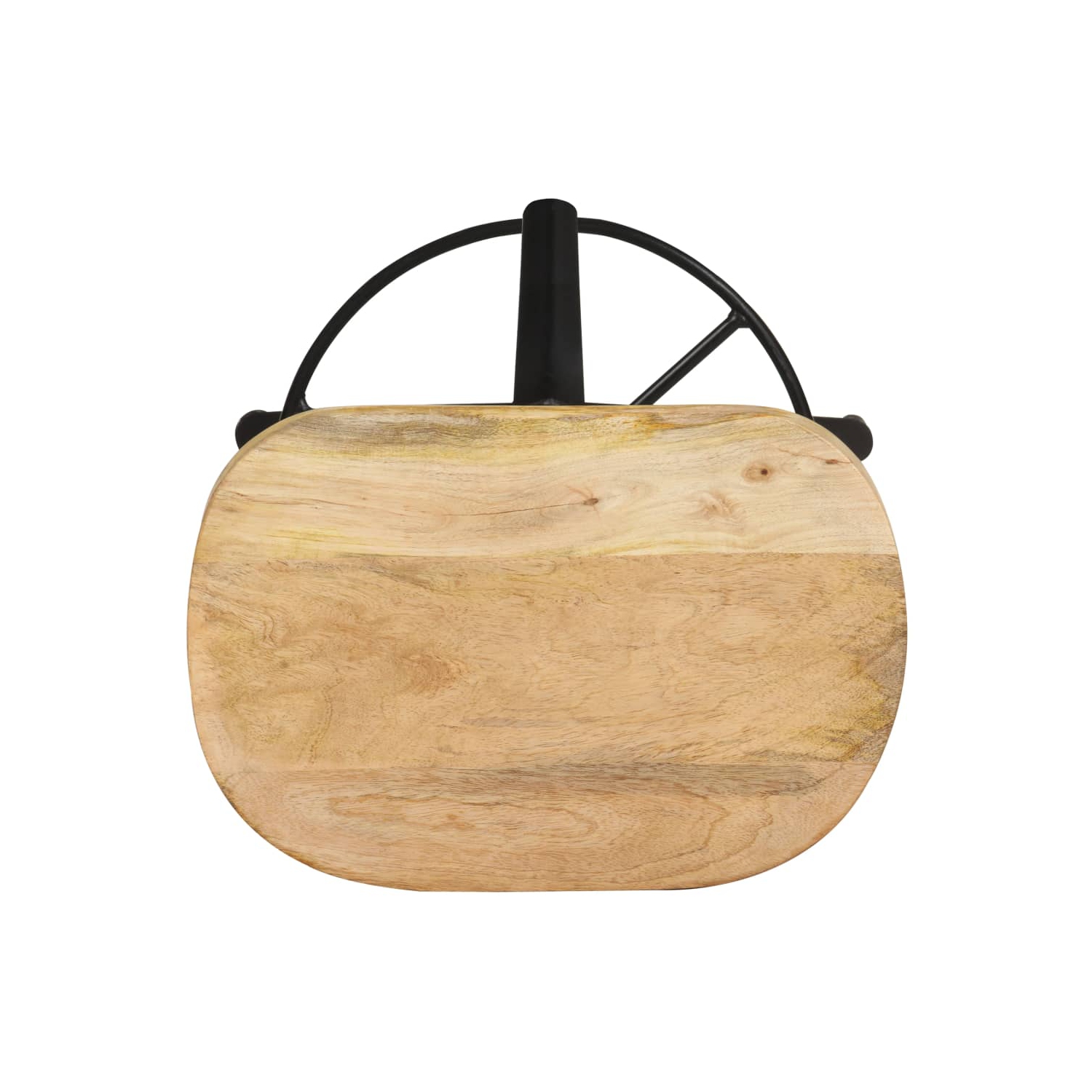 vidaXL Bar Stools 2 pcs 66 cm Solid Mango Wood