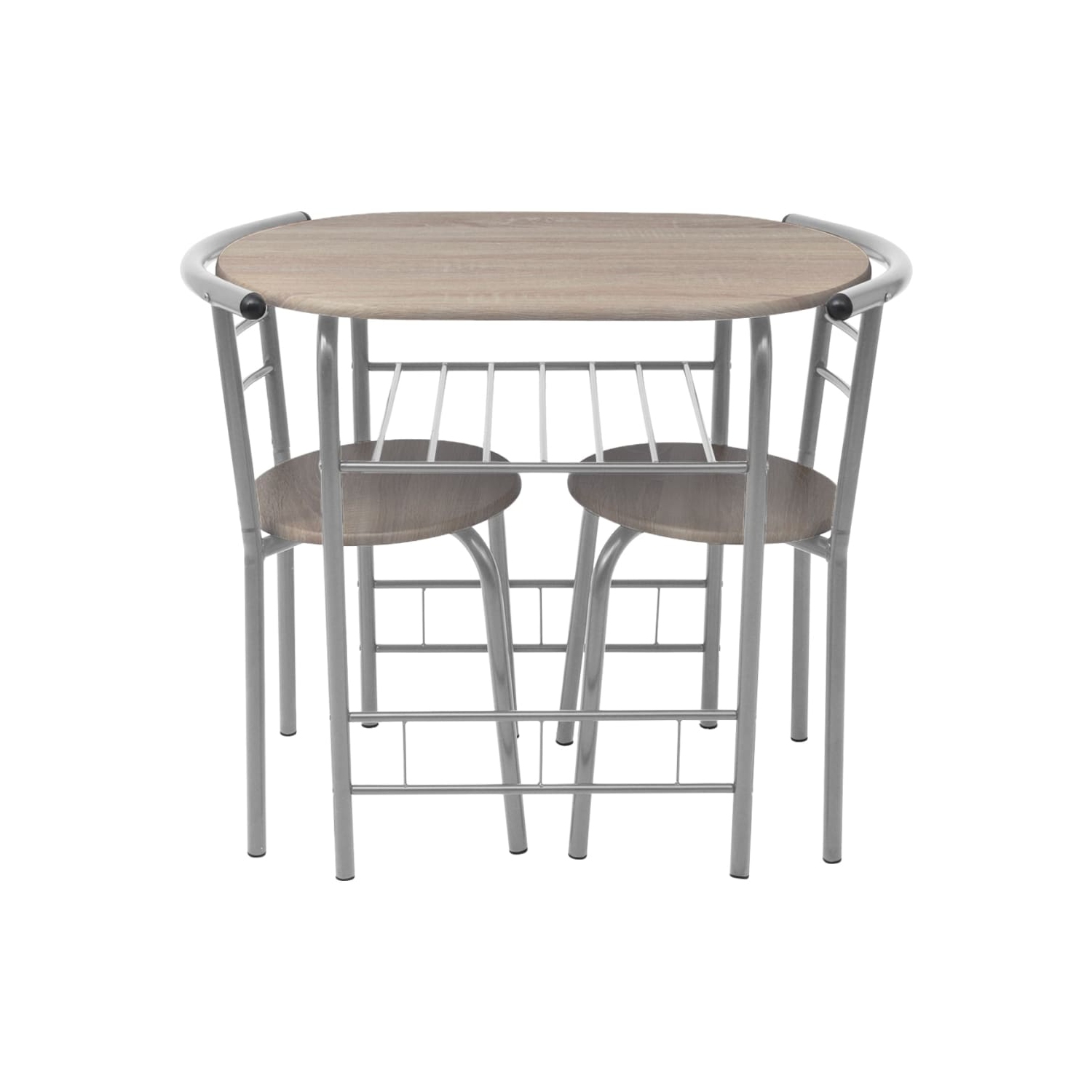 vidaXL Breakfast Bar Set MDF