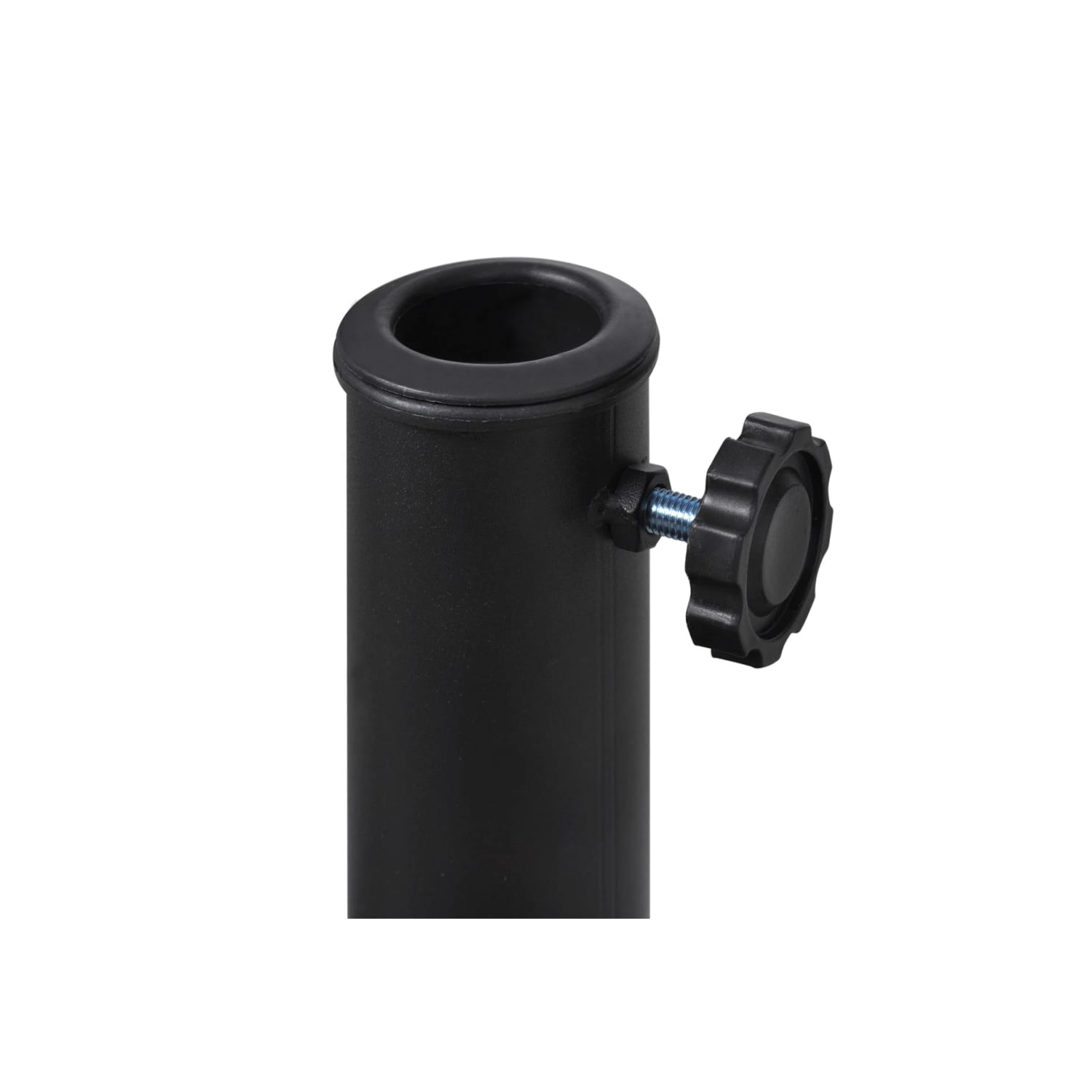 Base de parasol en résine demi-ronde