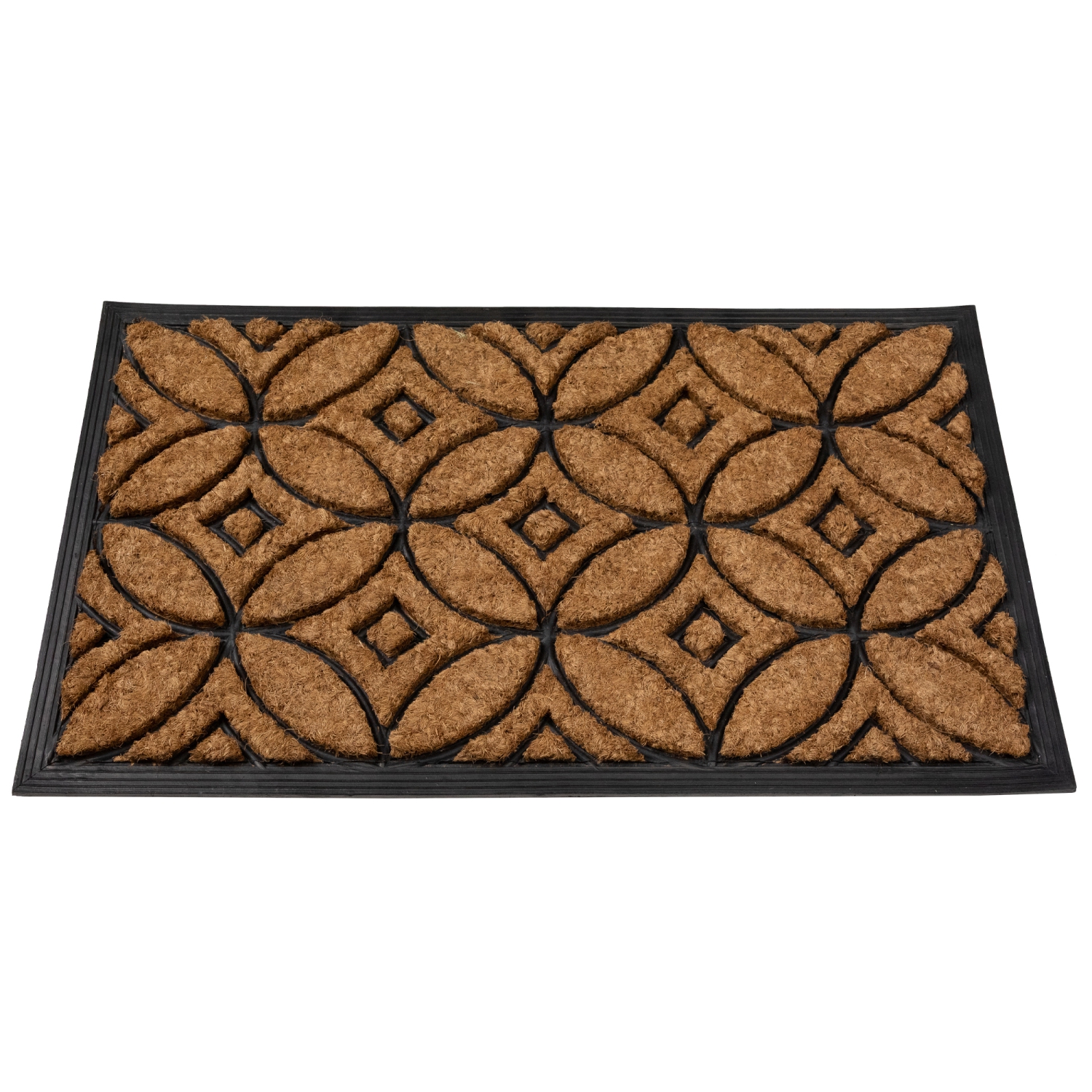 Wedding Ring Coir Non-Skid Doormat - 30" x 18"