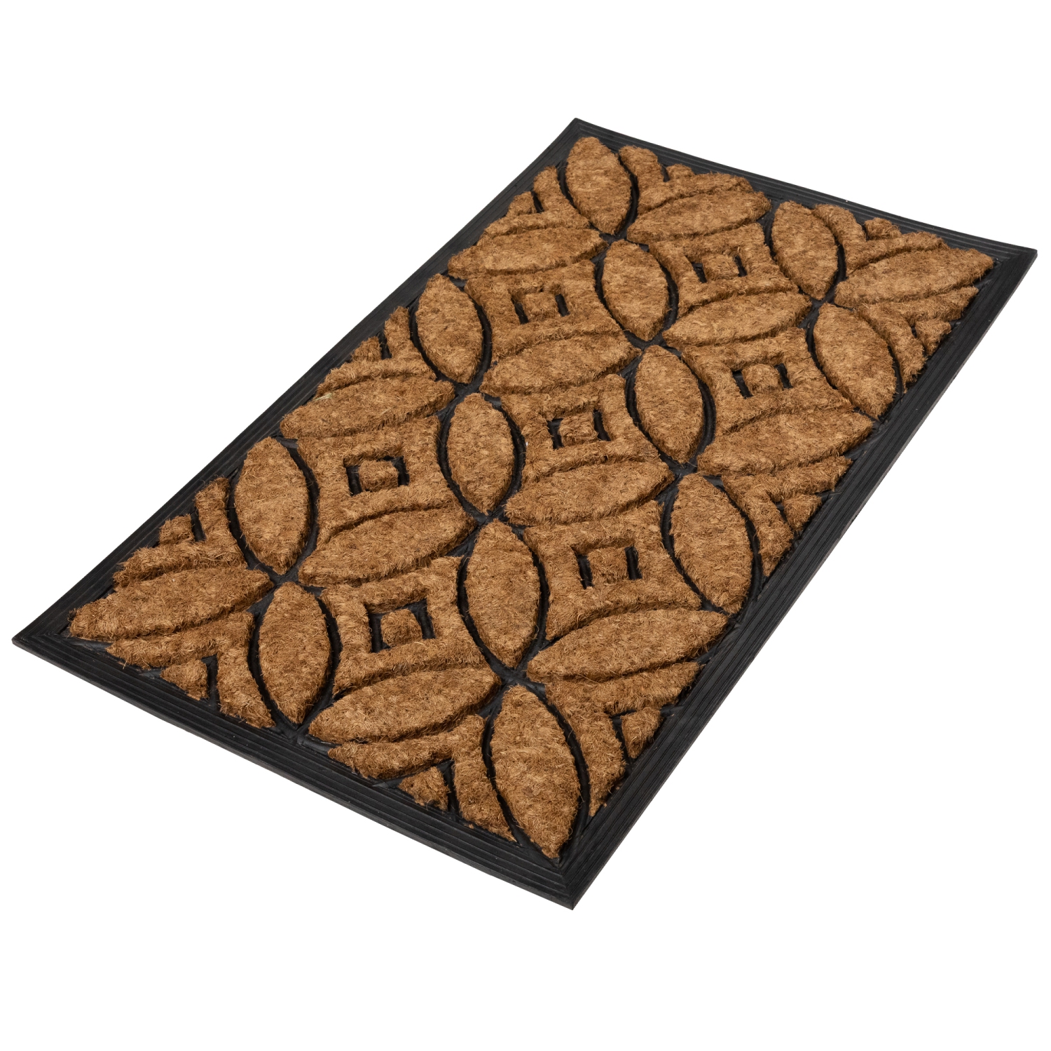 Wedding Ring Coir Non-Skid Doormat - 30" x 18"
