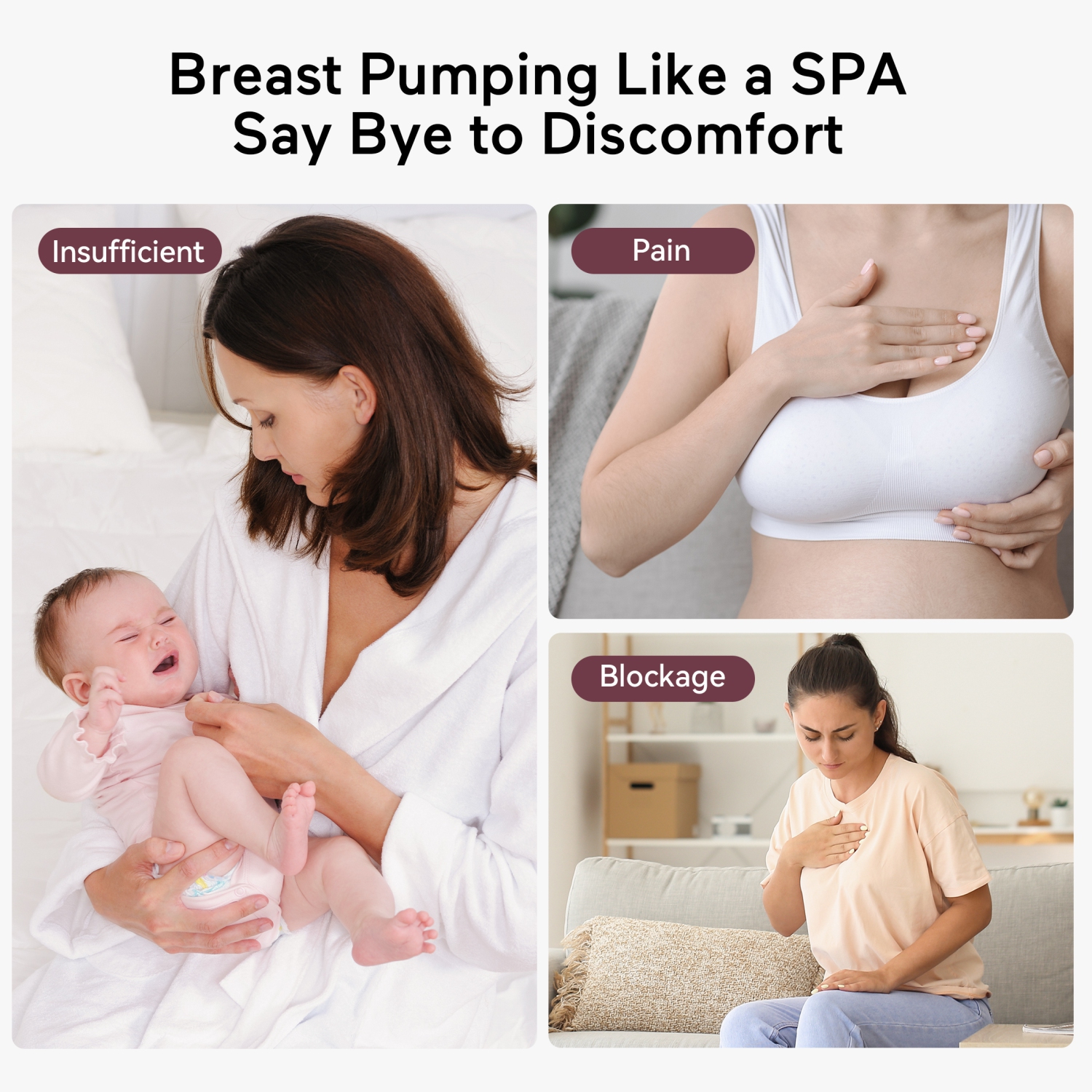  Momcozy S9 Wearable Breast Pump - Hands-Free Breast Pump with  2 Mode & 5 Levels, Portable Electric Wearable Breast Pump, Painless  Breastfeeding Breastpump Can Be Worn in-Bra, 24mm Gray : Baby