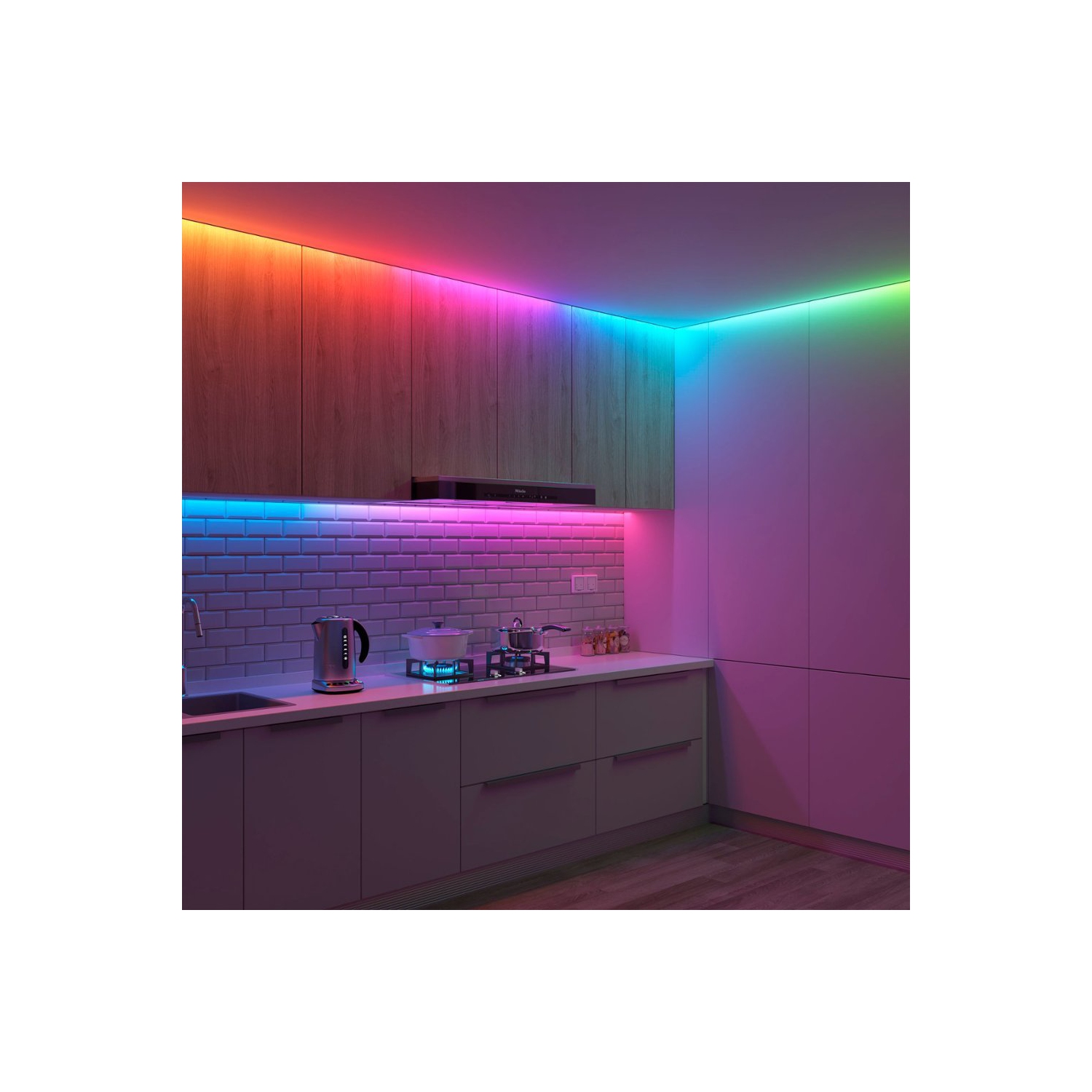 Bande lumineuse DEL Wi-Fi 24,6&nbsp;pi de Govee contrôlée par application