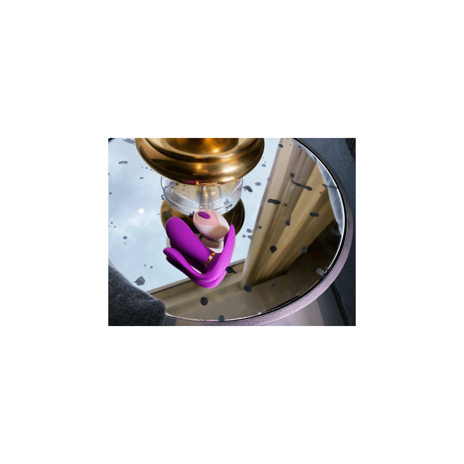 V For Vibes Triple Stimulation Vibrator Cybele - Purple