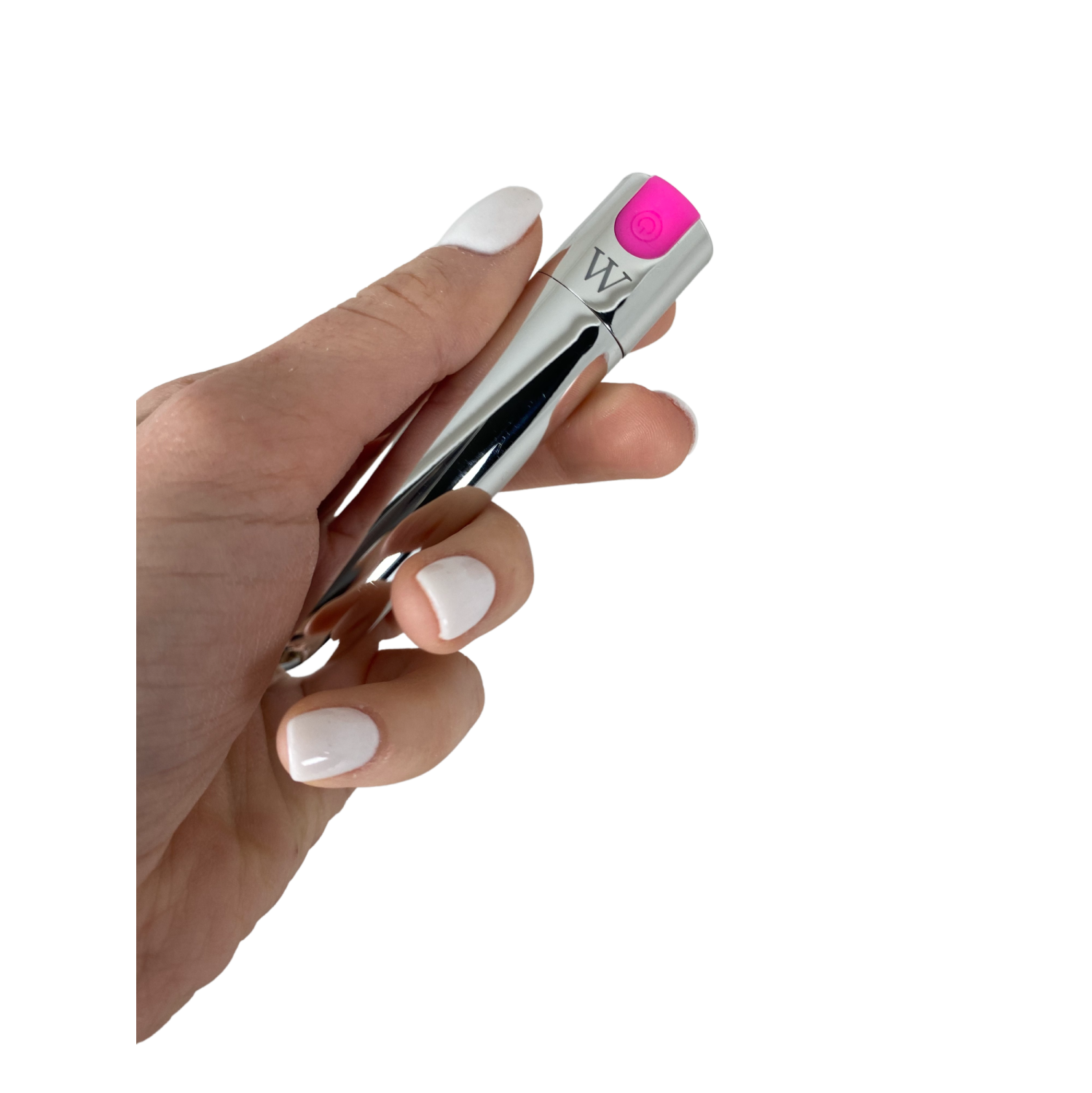 V For Vibes Small, Warming Bullet Vibrator - Silver