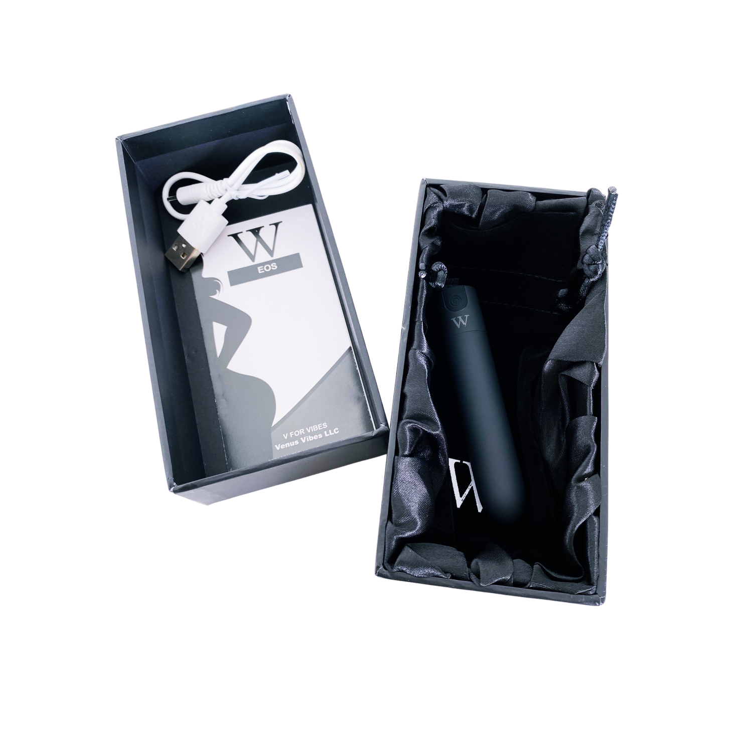 V pour Vibes petit vibreur à cartouche chauffante - Noir