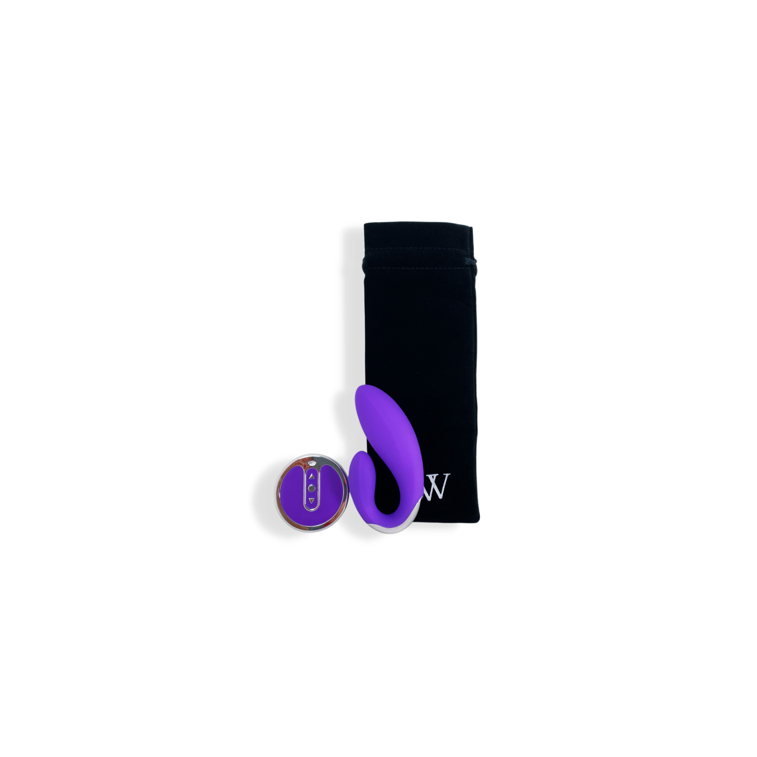 V For Vibes Remote Control Dildo & Pulsating Vibrator Athena - Purple