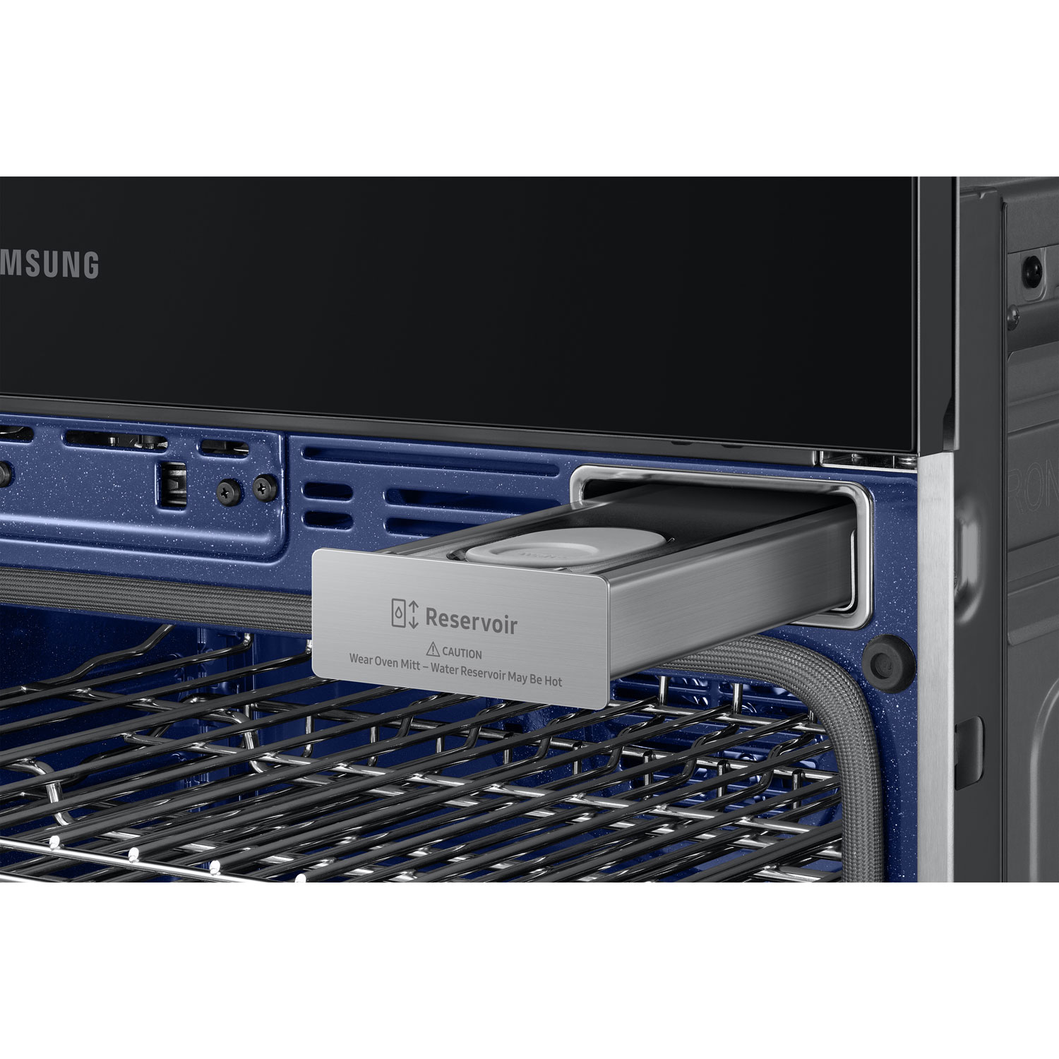 Samsung 30" 7 Cu. Ft. True Convection Electric Double Wall Oven - Black Stainless Steel