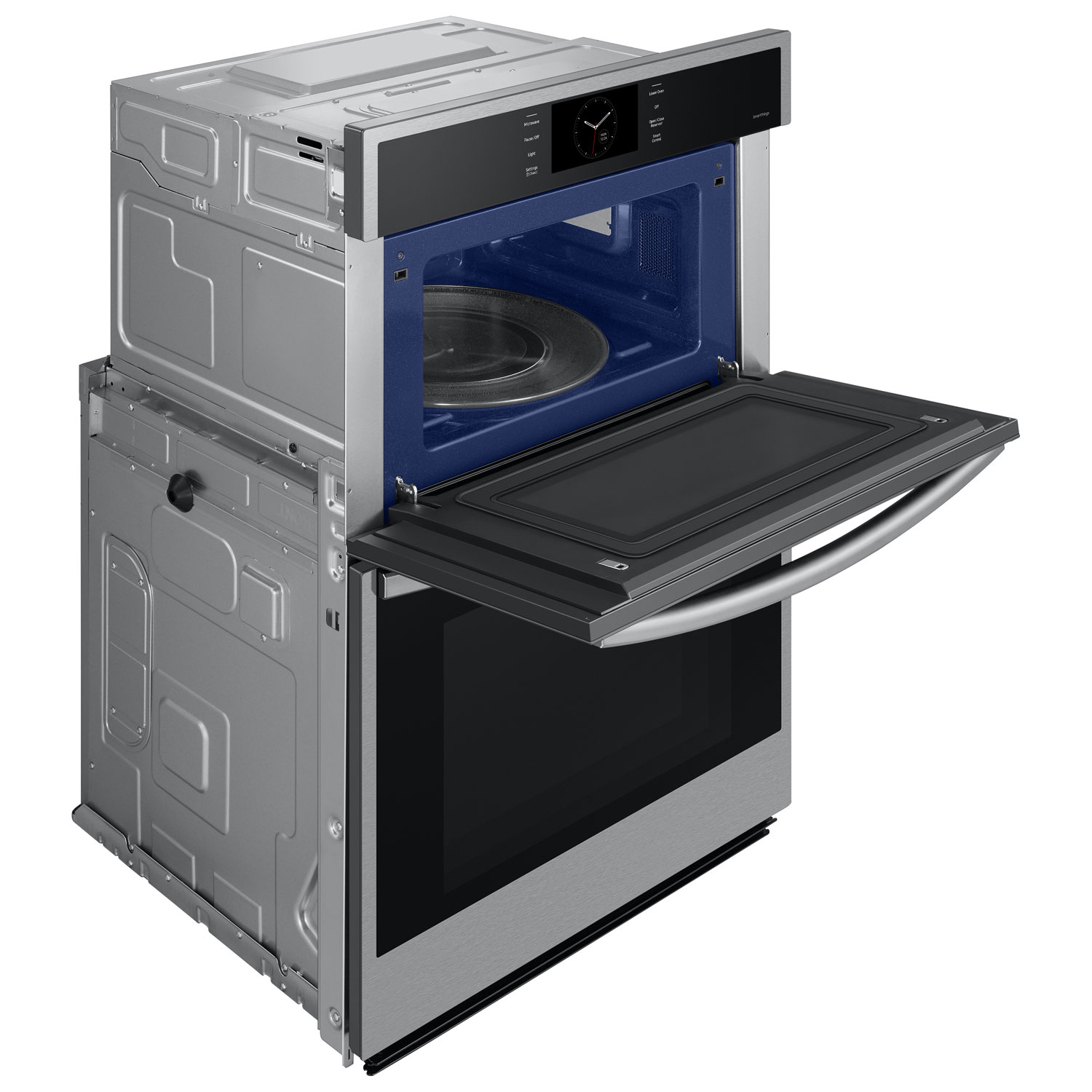 Samsung 30" 7 Cu. Ft. True Convection Electric Combo Wall Oven - Stainless Steel