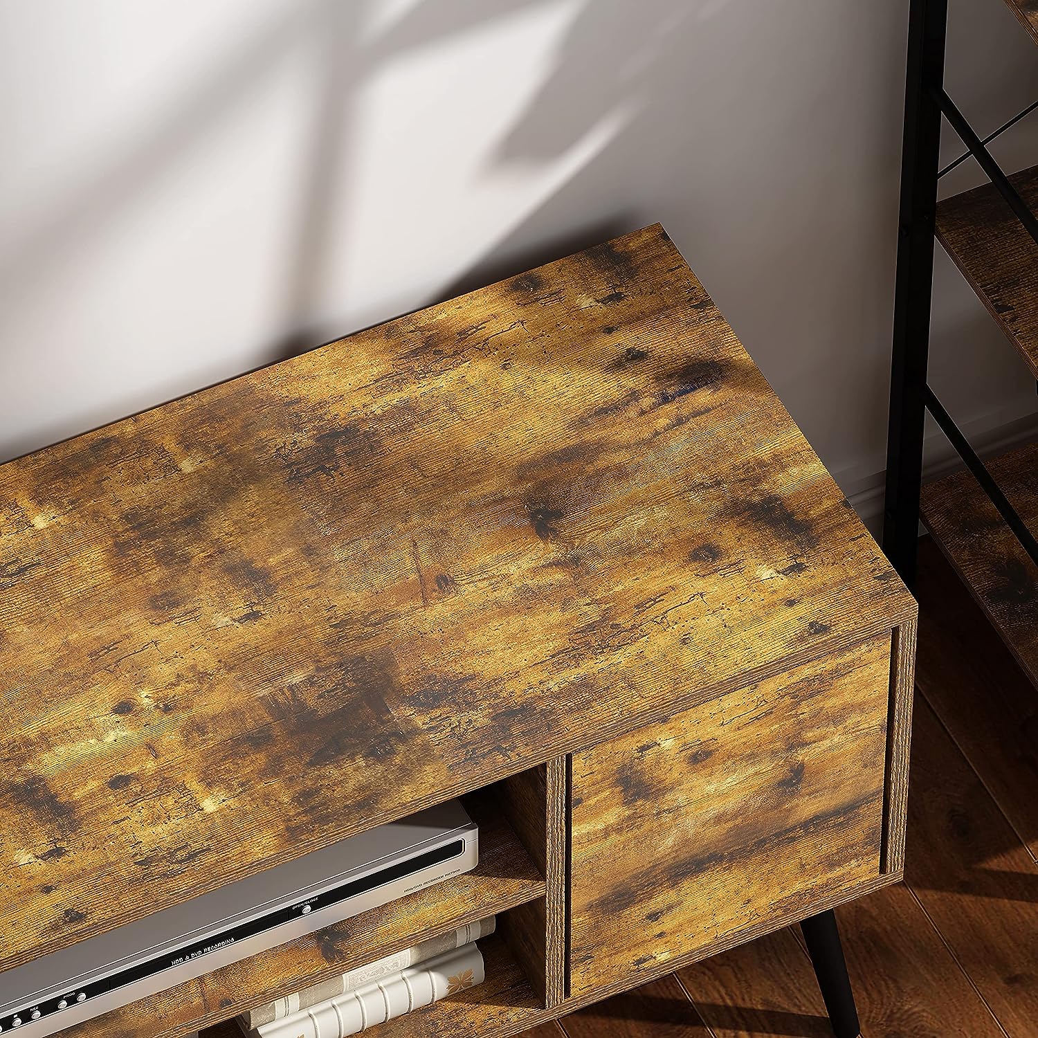 HOMEFORT Mid-Century TV Console Table,